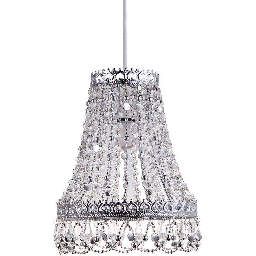 Silver - K Living - Denbury Clear Acrylic Easy