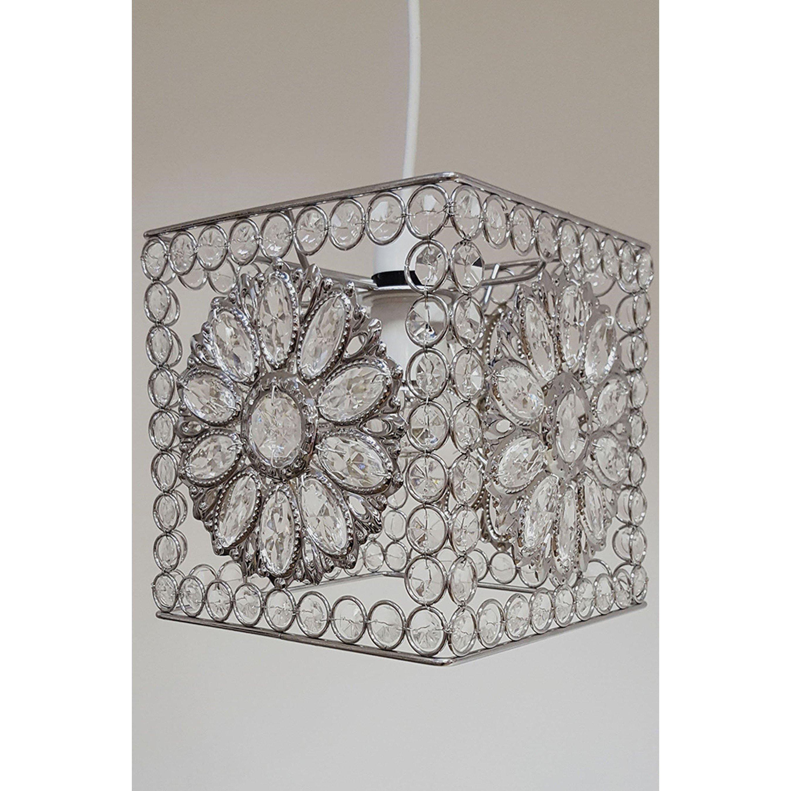 Silver - K Living - Sunflower Clear Acrylic