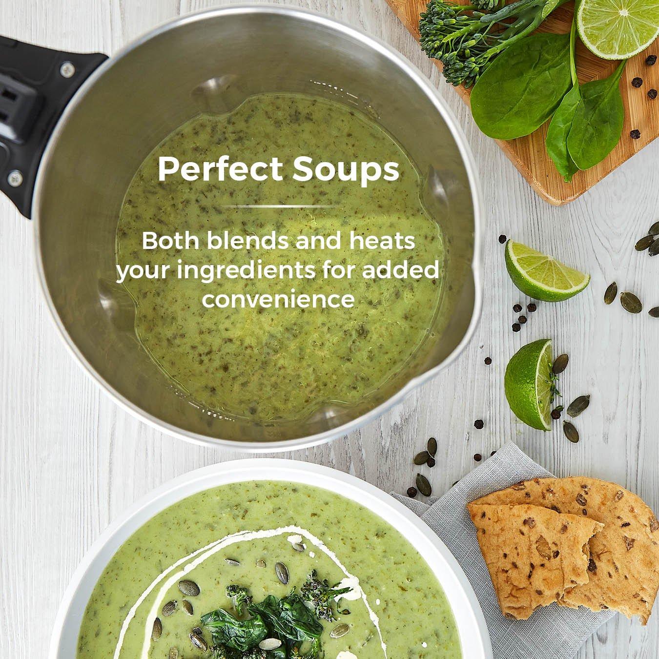 Black Silver - Tower - 1.6L Soup Maker - 4