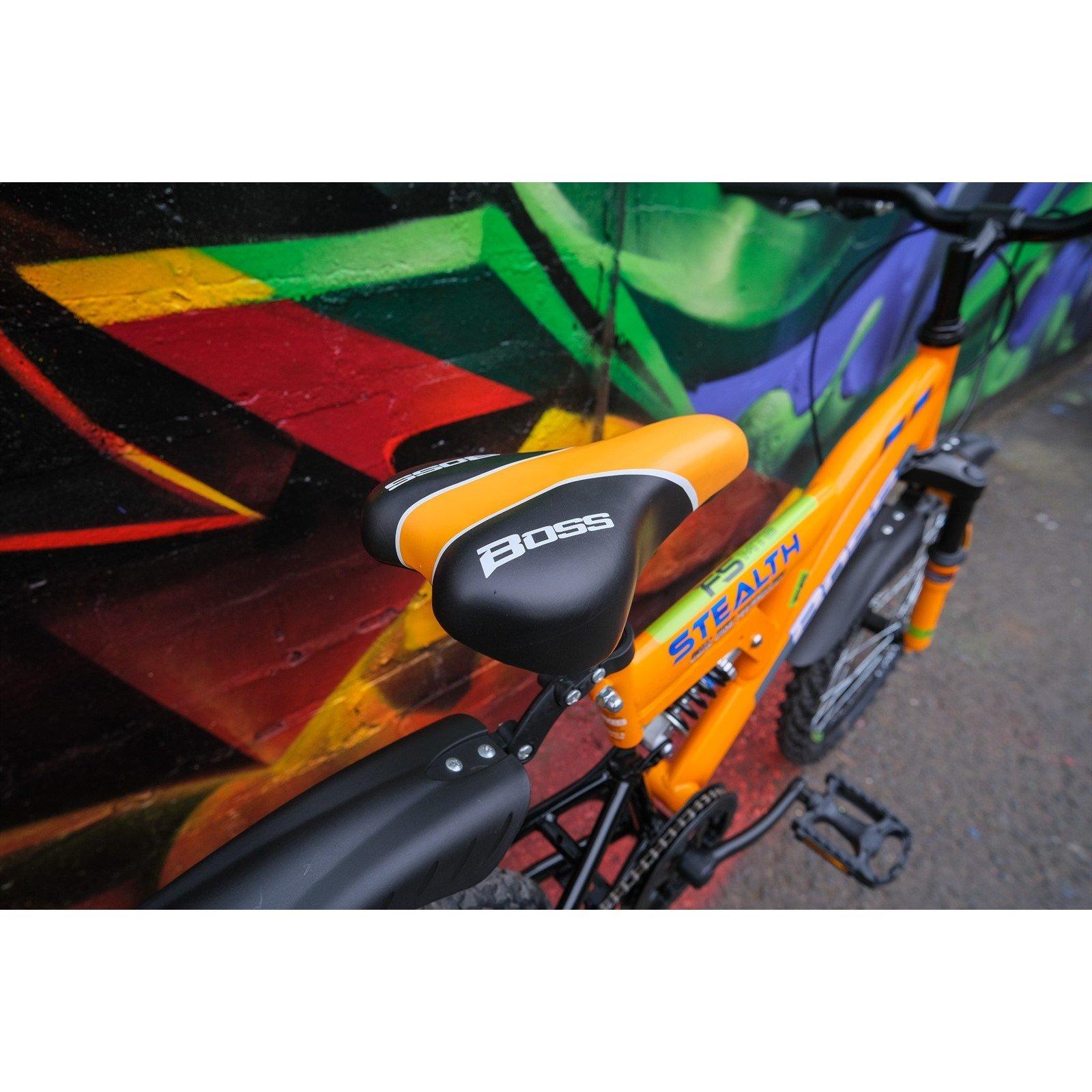 Orange - Boss Bikes - Boss Stealth 20 Junior Bike - 5