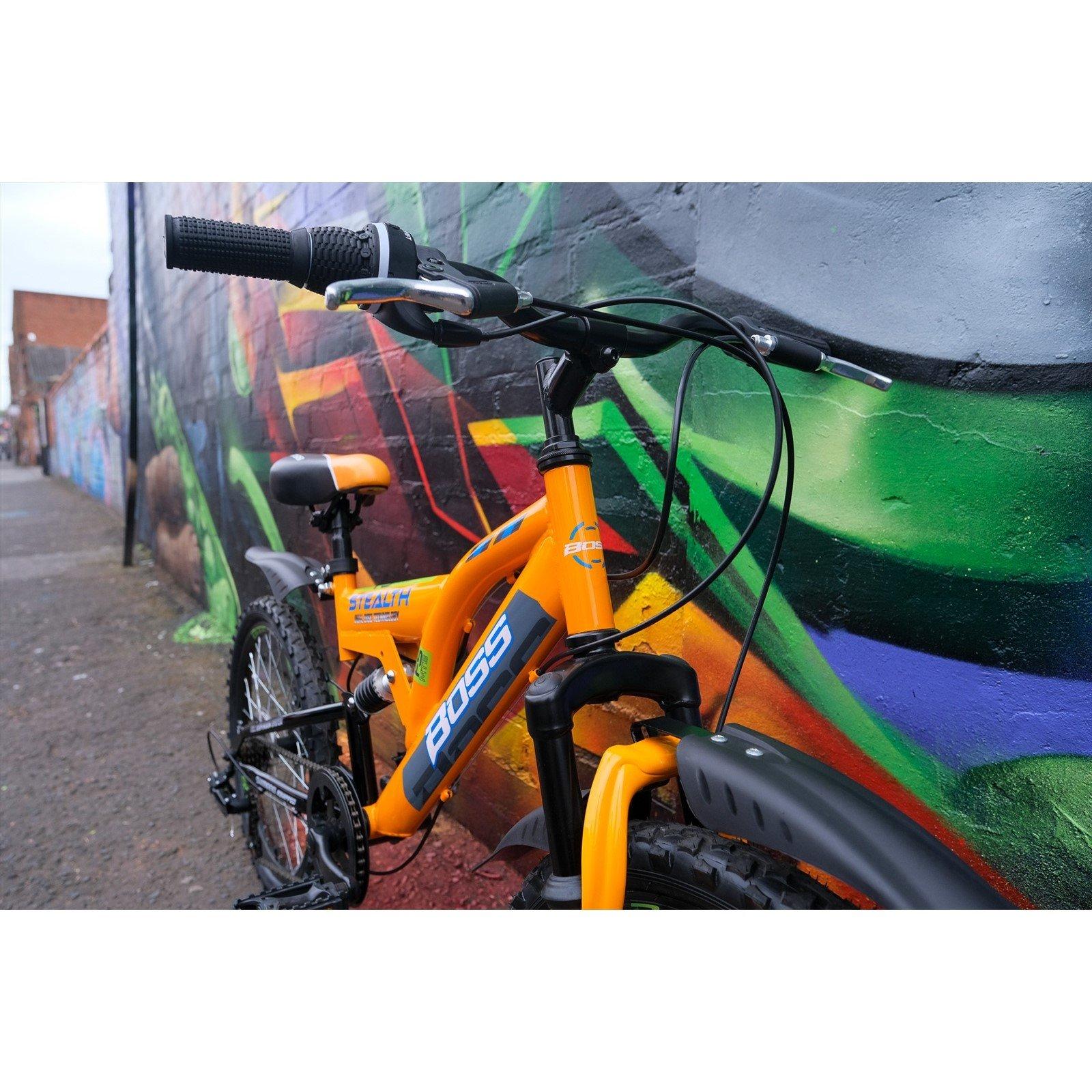 Orange - Boss Bikes - Boss Stealth 20 Junior Bike - 7
