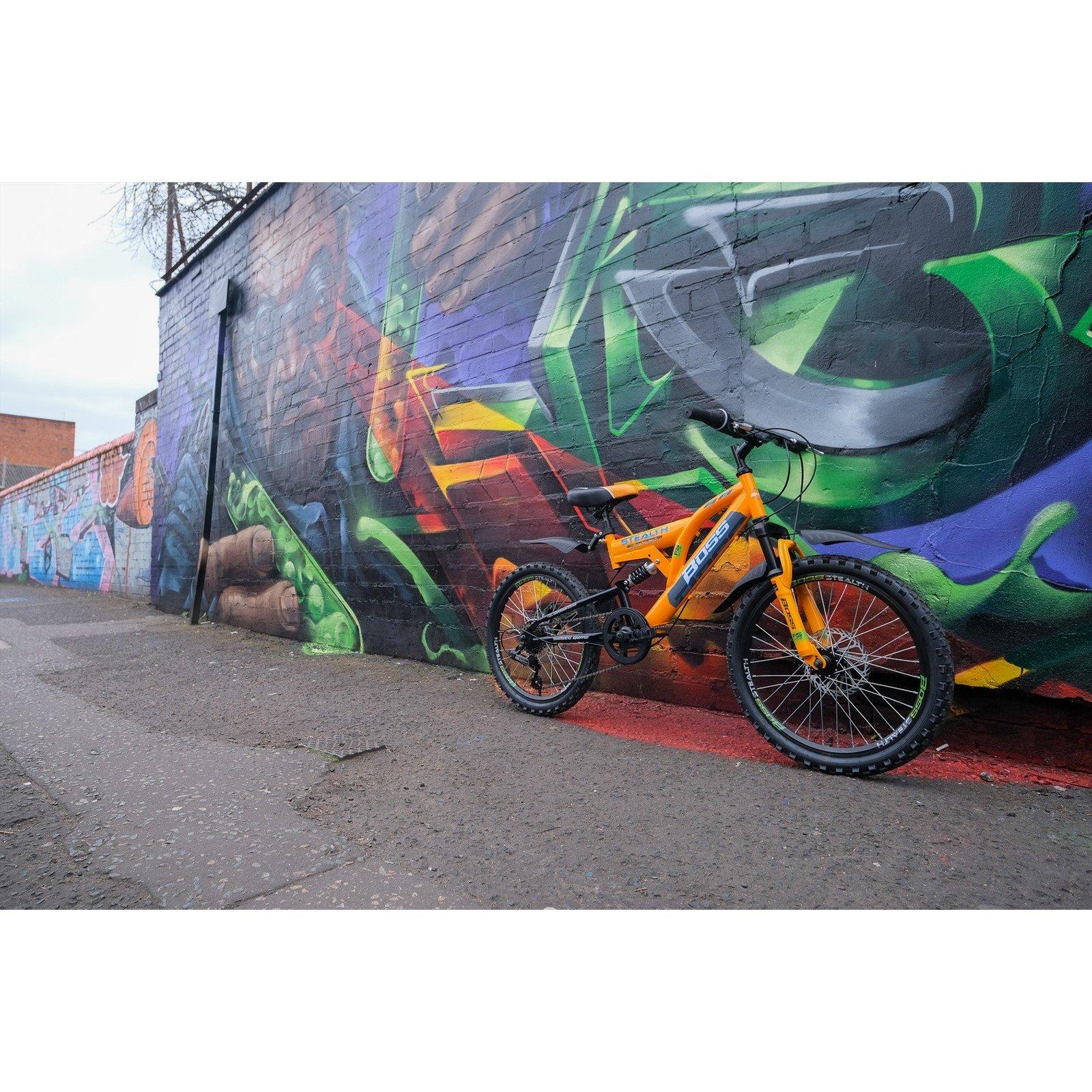Orange - Boss Bikes - Boss Stealth 20 Junior Bike - 8