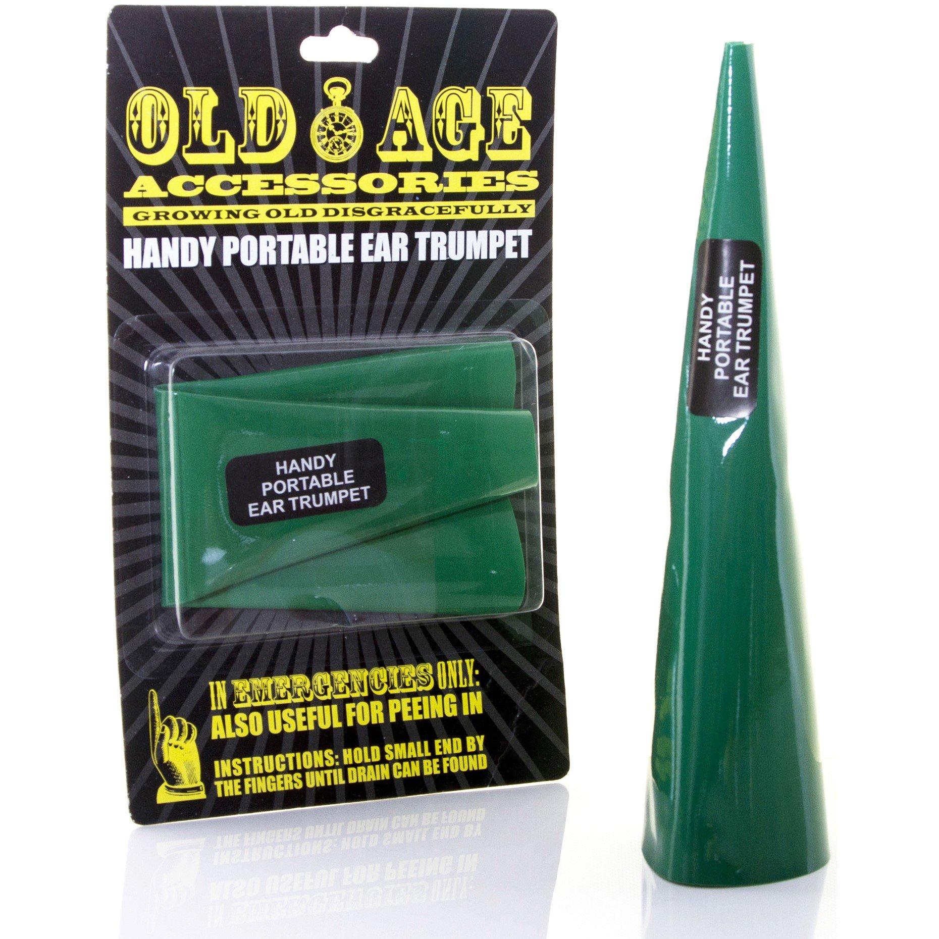 Boxer Gifts Old Age Ear Trumpet Novelty -Funny Retirement Gift