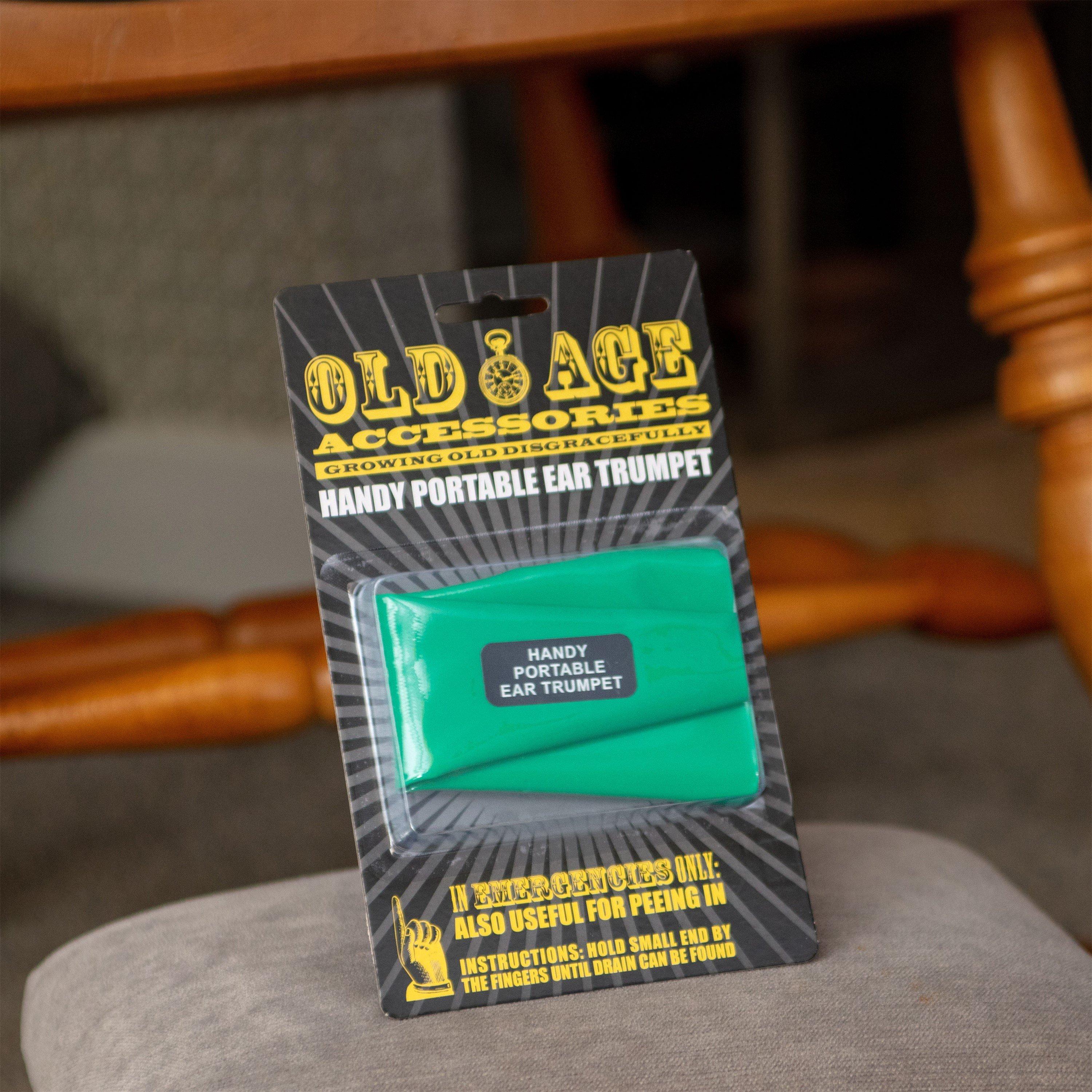 Green - Boxer Gifts - Old Age Ear Trumpet Novelty -Funny Retirement Gift - 3