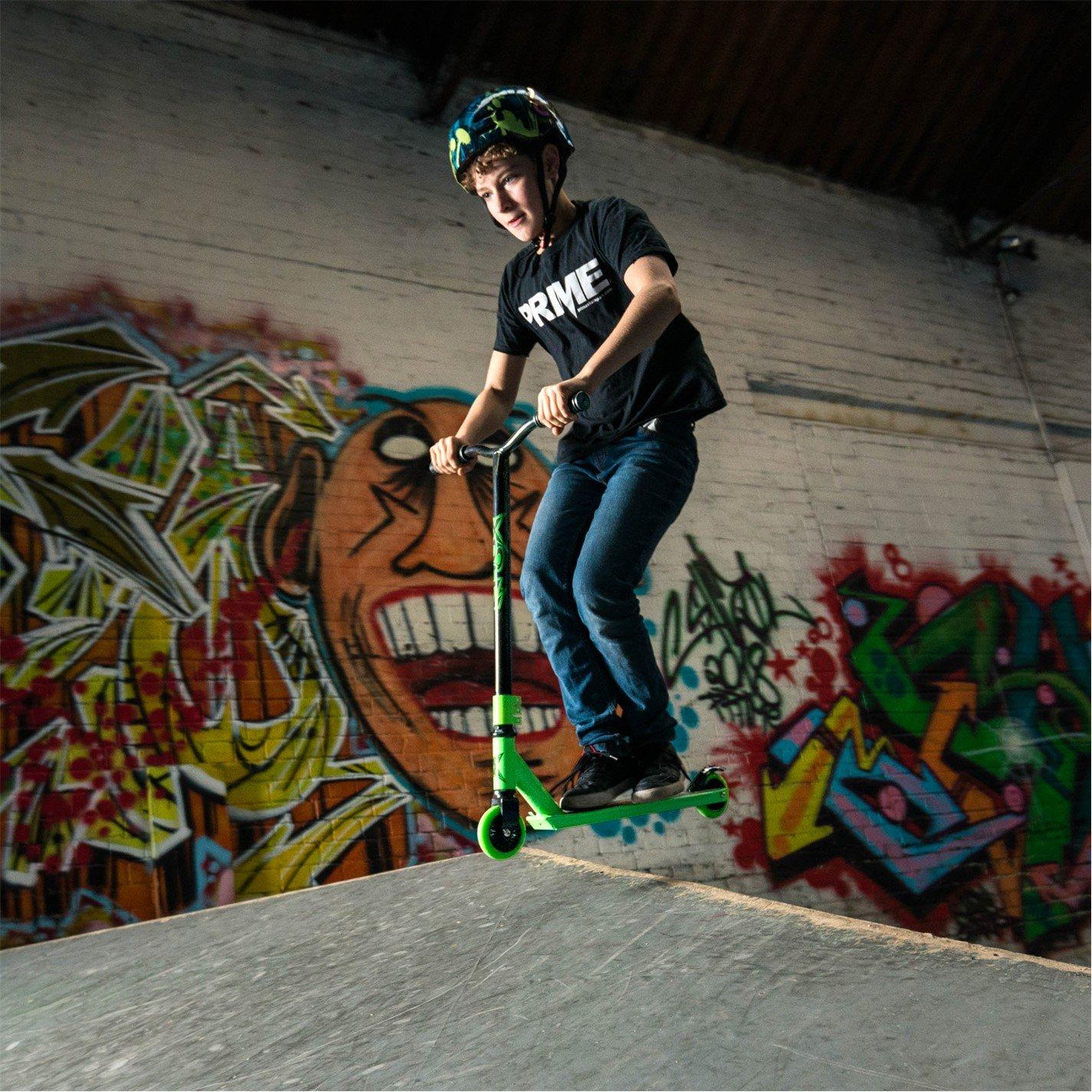 No Colour - Xootz - Y Bar Stunt Scooter - Green - 6