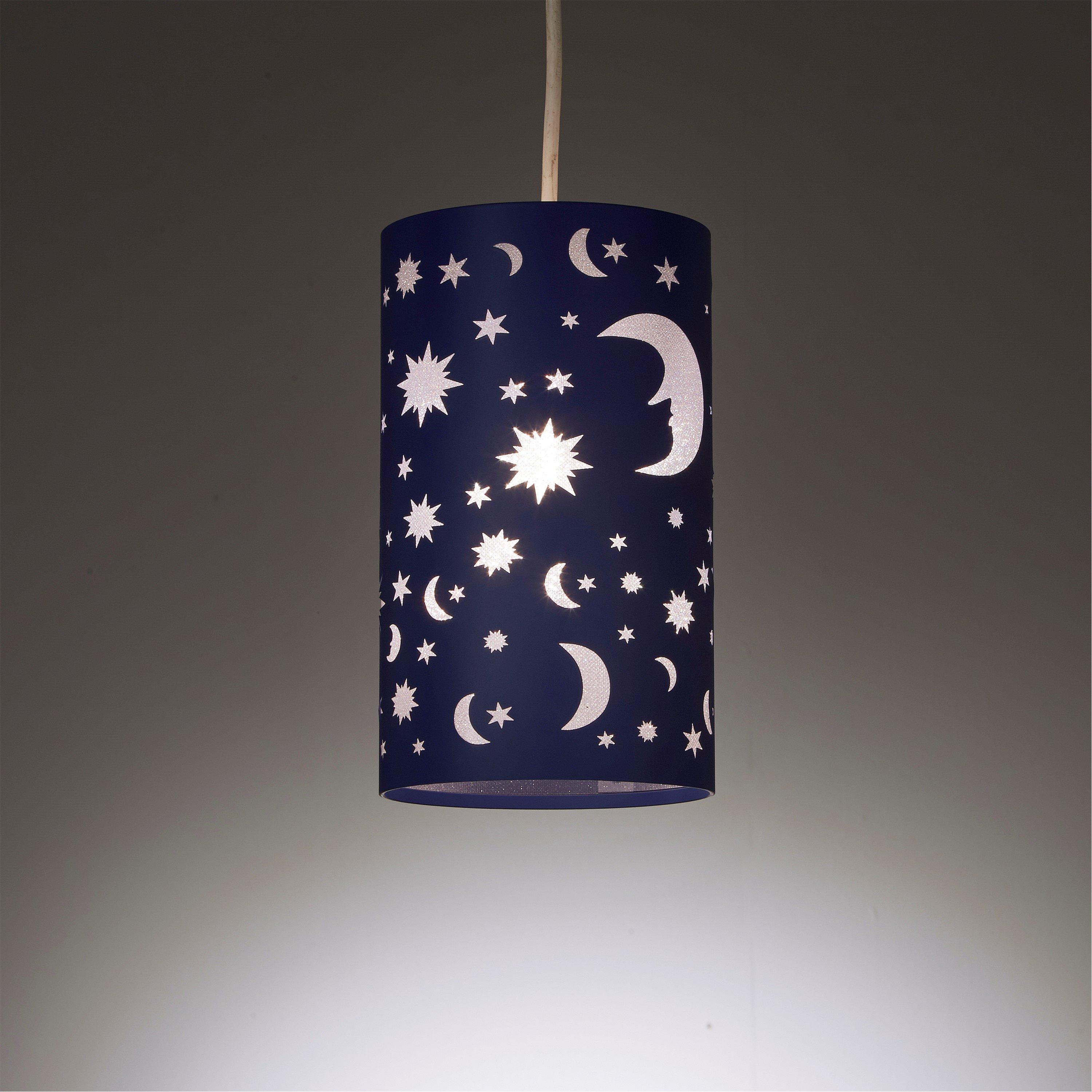Navy - K Living - Moonlight Easy Fit Lamp Shade - 2