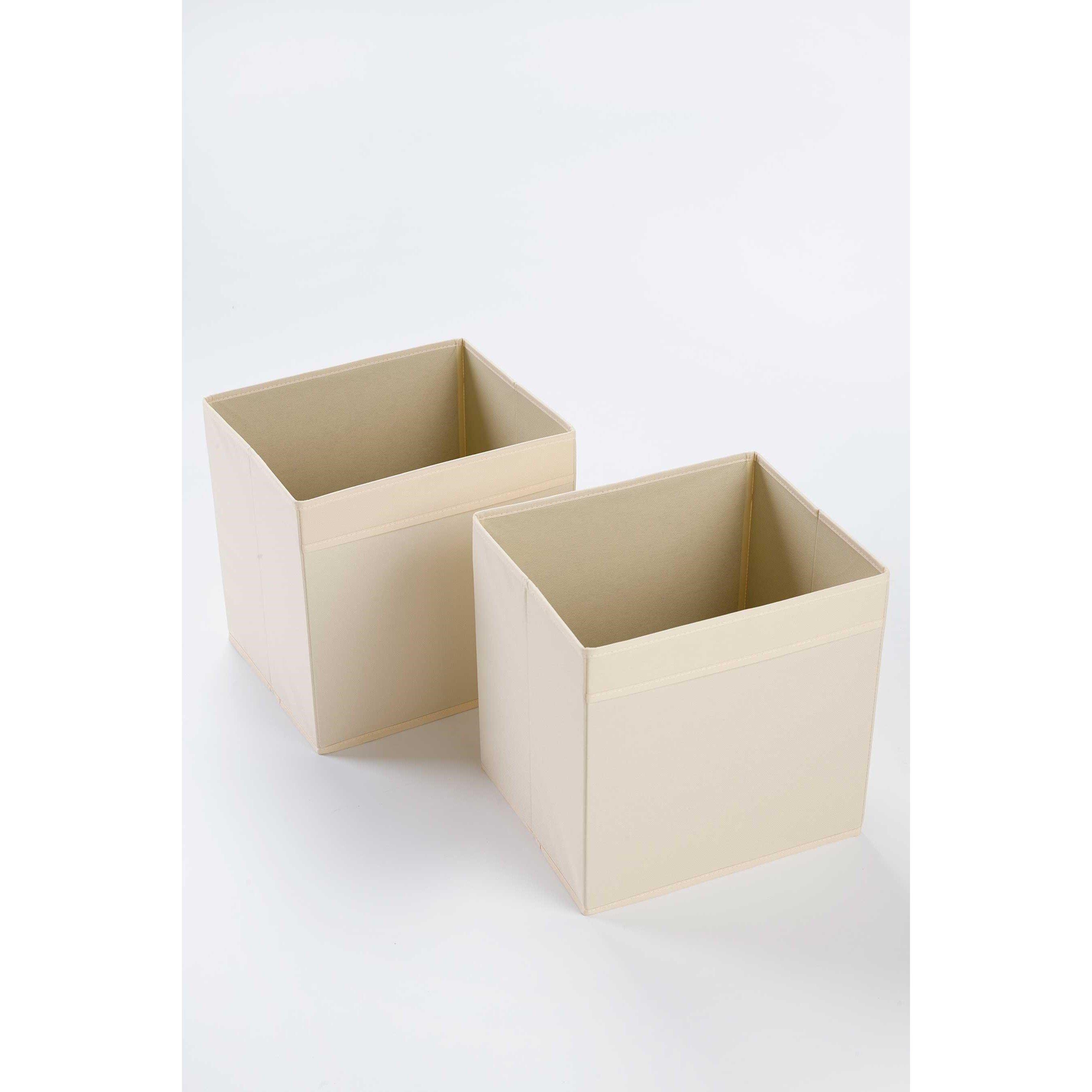 Beige - Homelife - Addison Canvas Beige Home Storage - 1