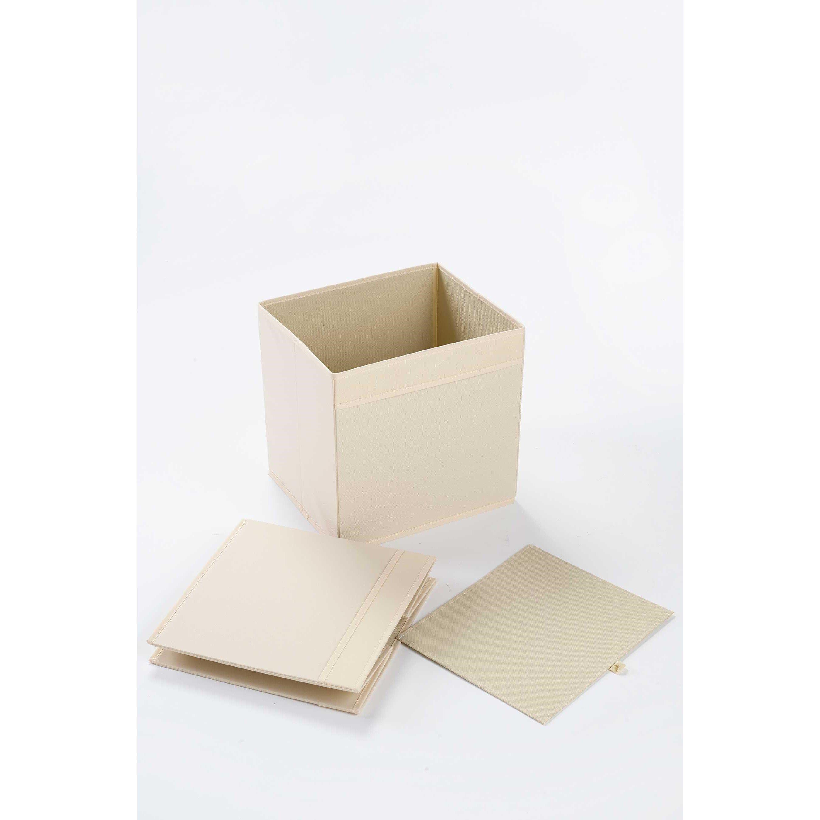 Beige - Homelife - Canvas Beige Home Storage - 2