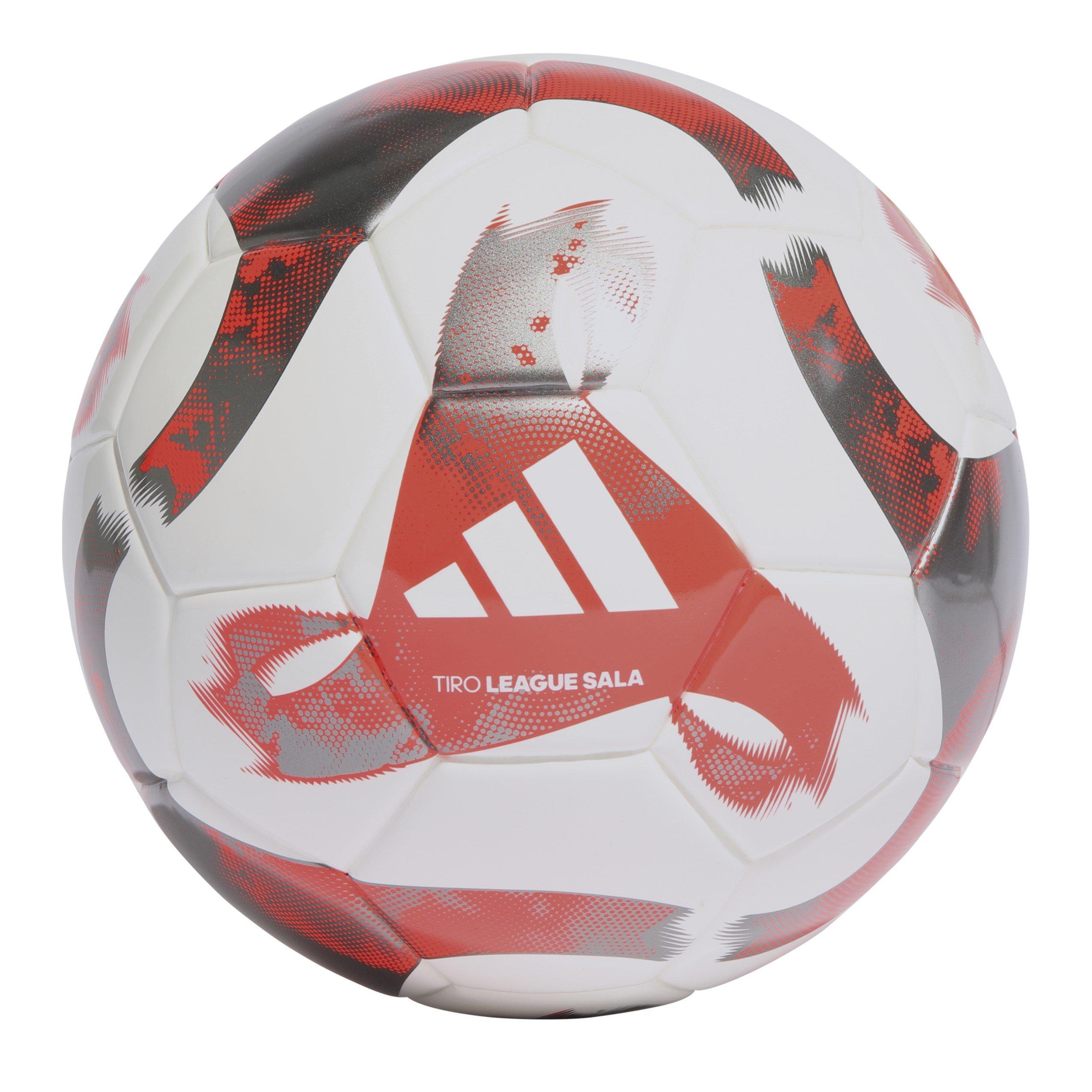 Wht/Red/Iron - adidas - Tiro League Sala Football - 1