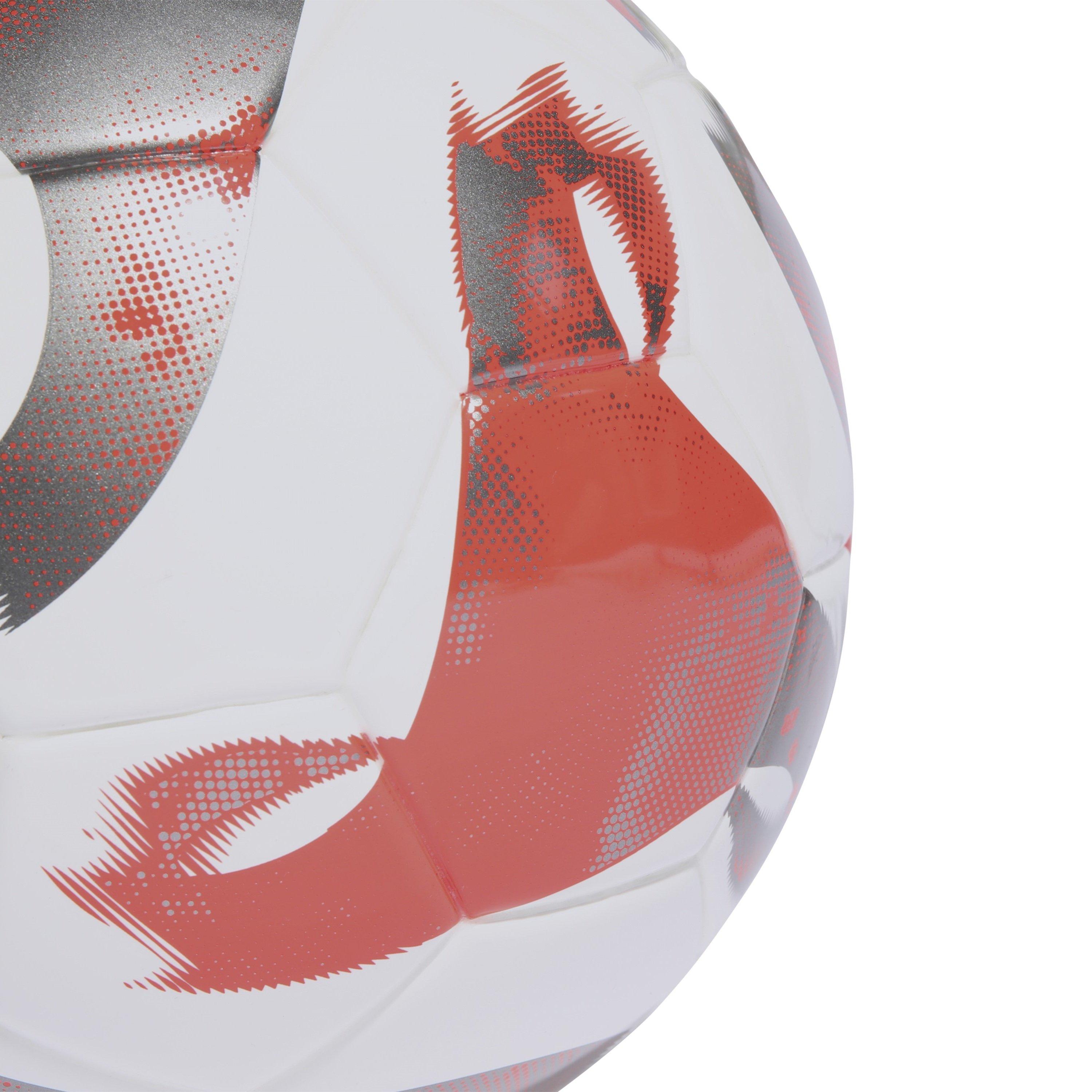 Wht/Red/Iron - adidas - adidas Tiro League Sala Football - 4