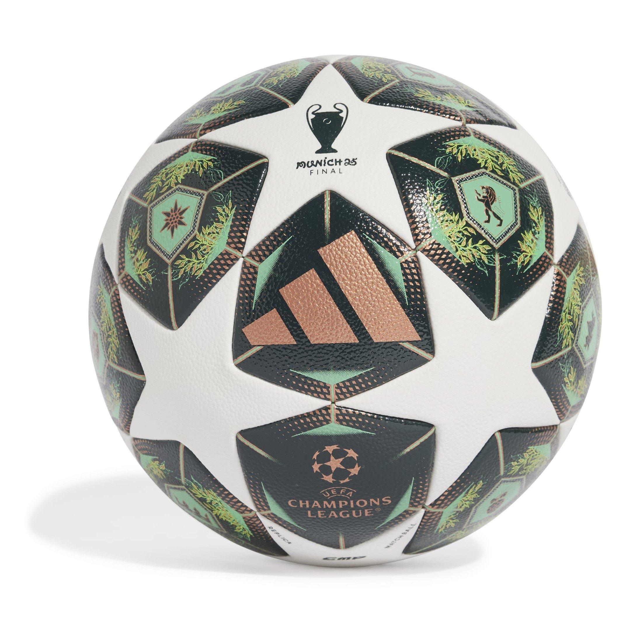 Wht/Green/Slime - adidas - UCL Competition 2025 2026 League Stage Football - 2