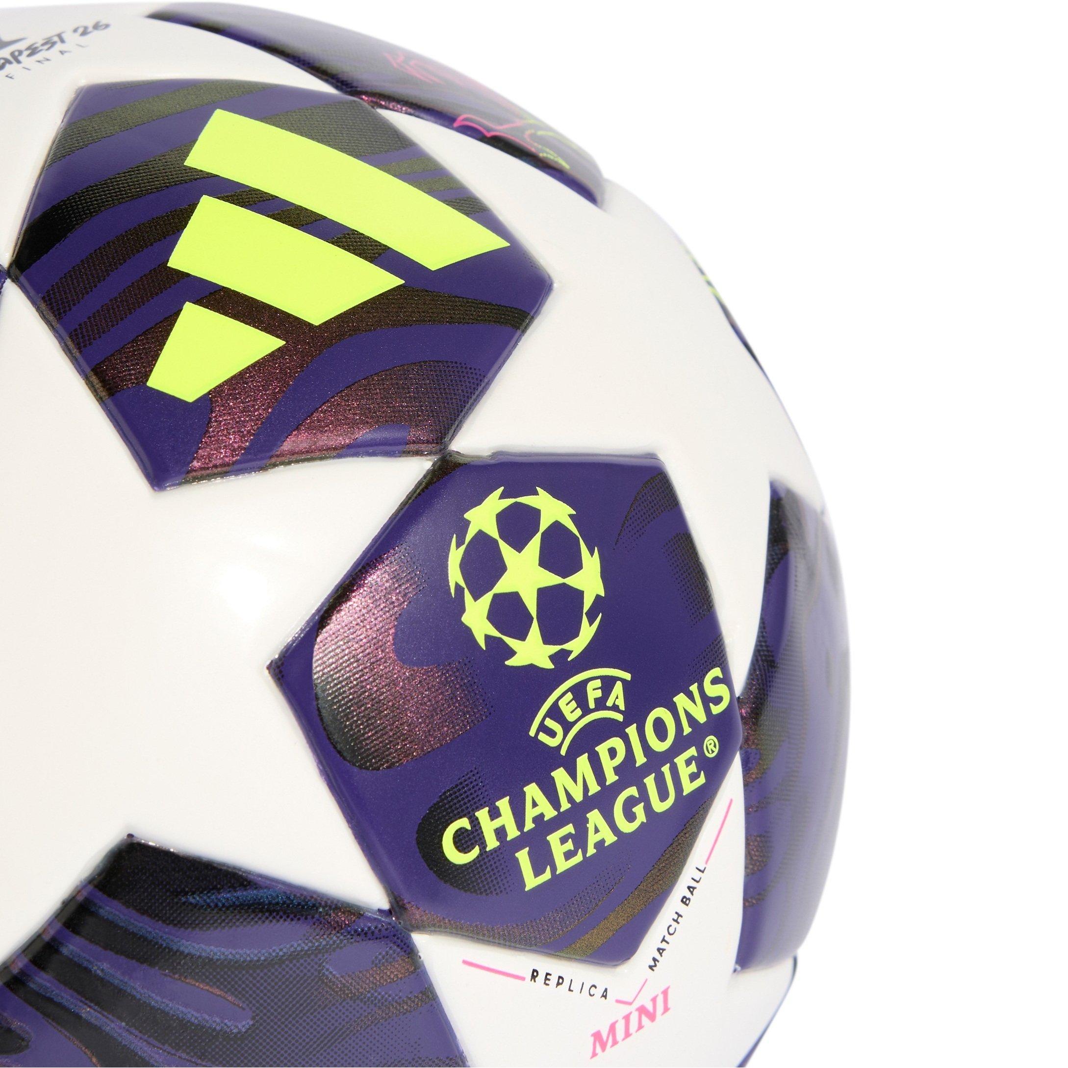 Purple/Wht/Yell - adidas - UCL 2025 2026 League Stage Mini Ball - 4