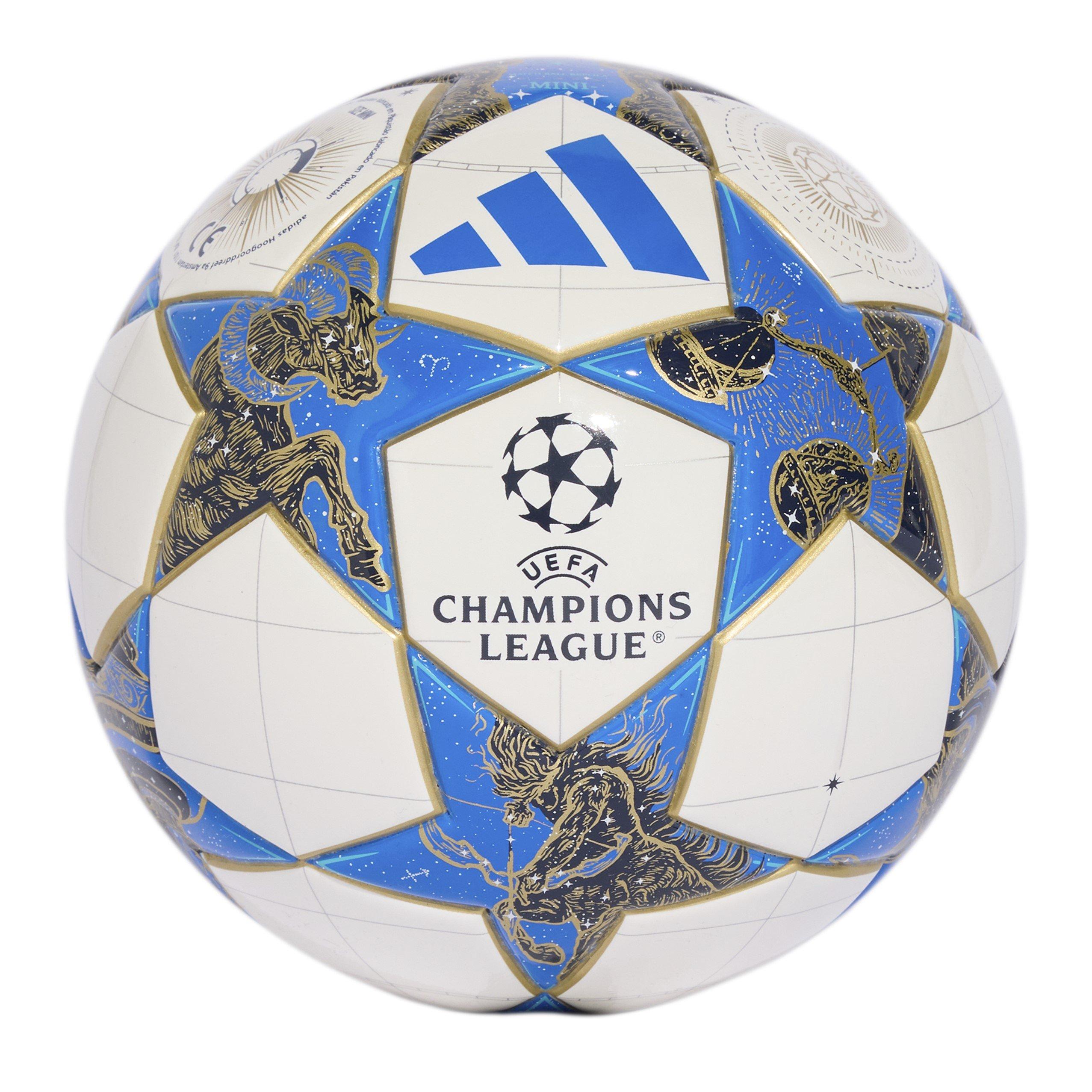 Wht/Blue/Gold - adidas - UCL 2025 2026 League Stage Mini Ball - 2