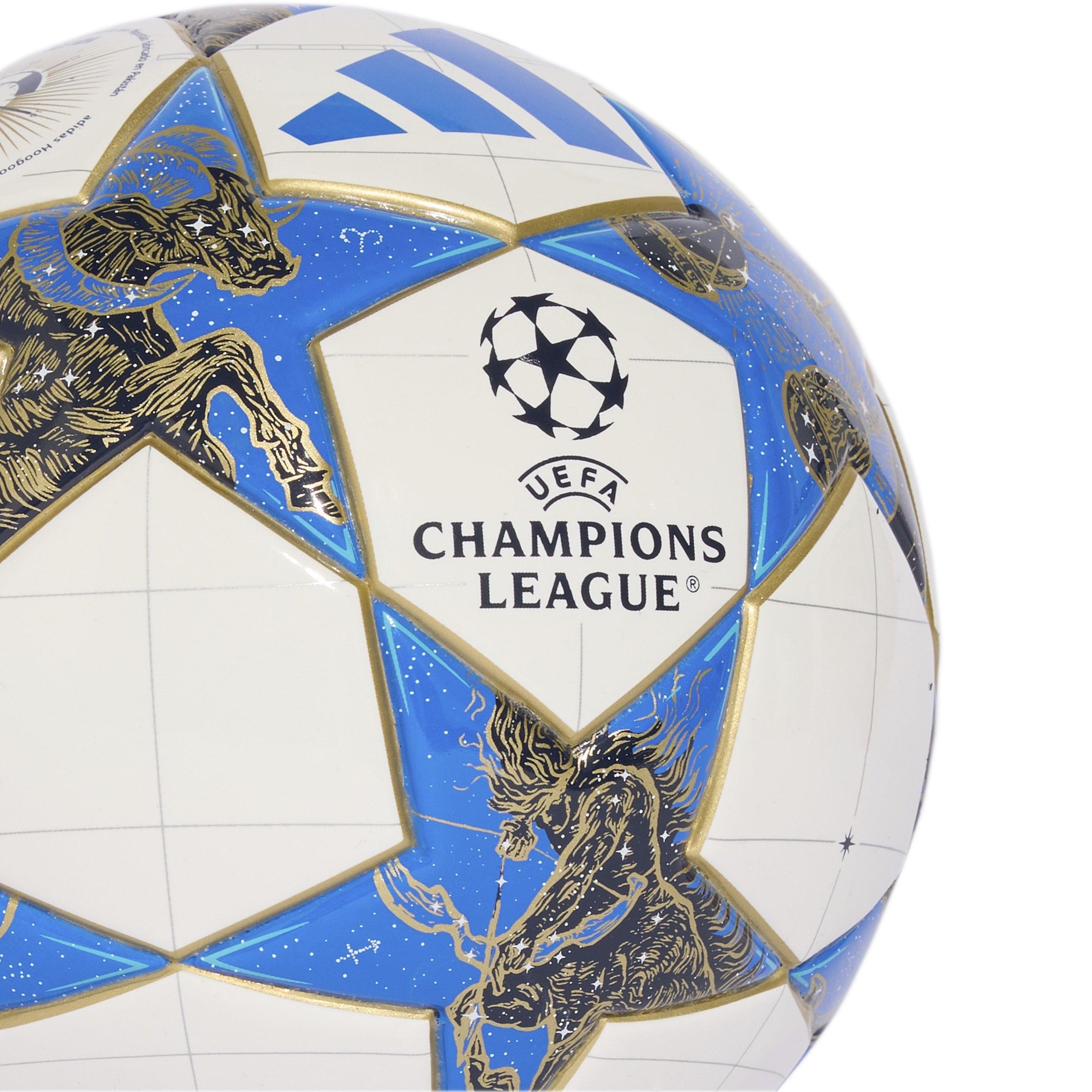 Wht/Blue/Gold - adidas - UCL 2025 2026 League Stage Mini Ball - 4