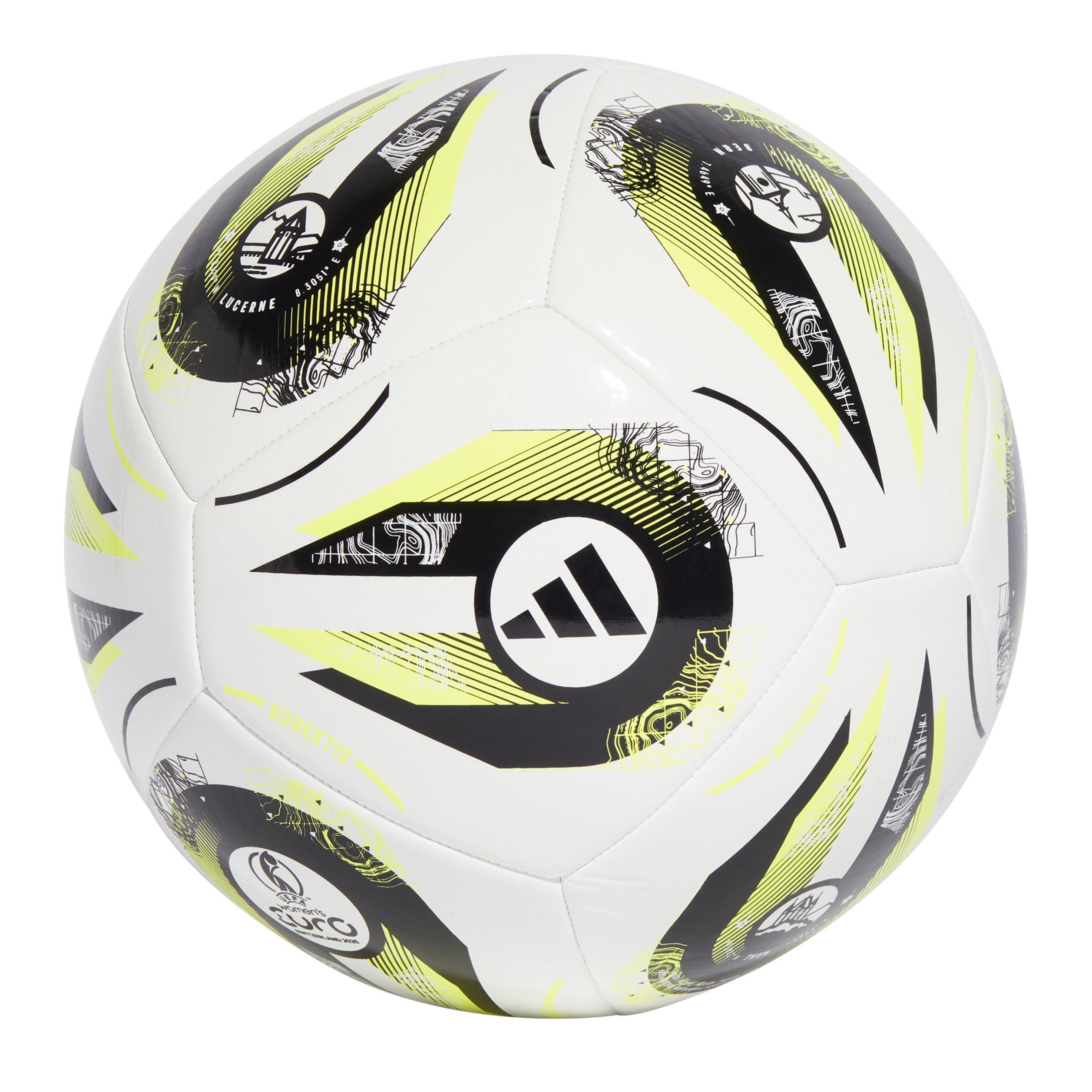 Adidas Men's Glider Football - White/Green - Size 5