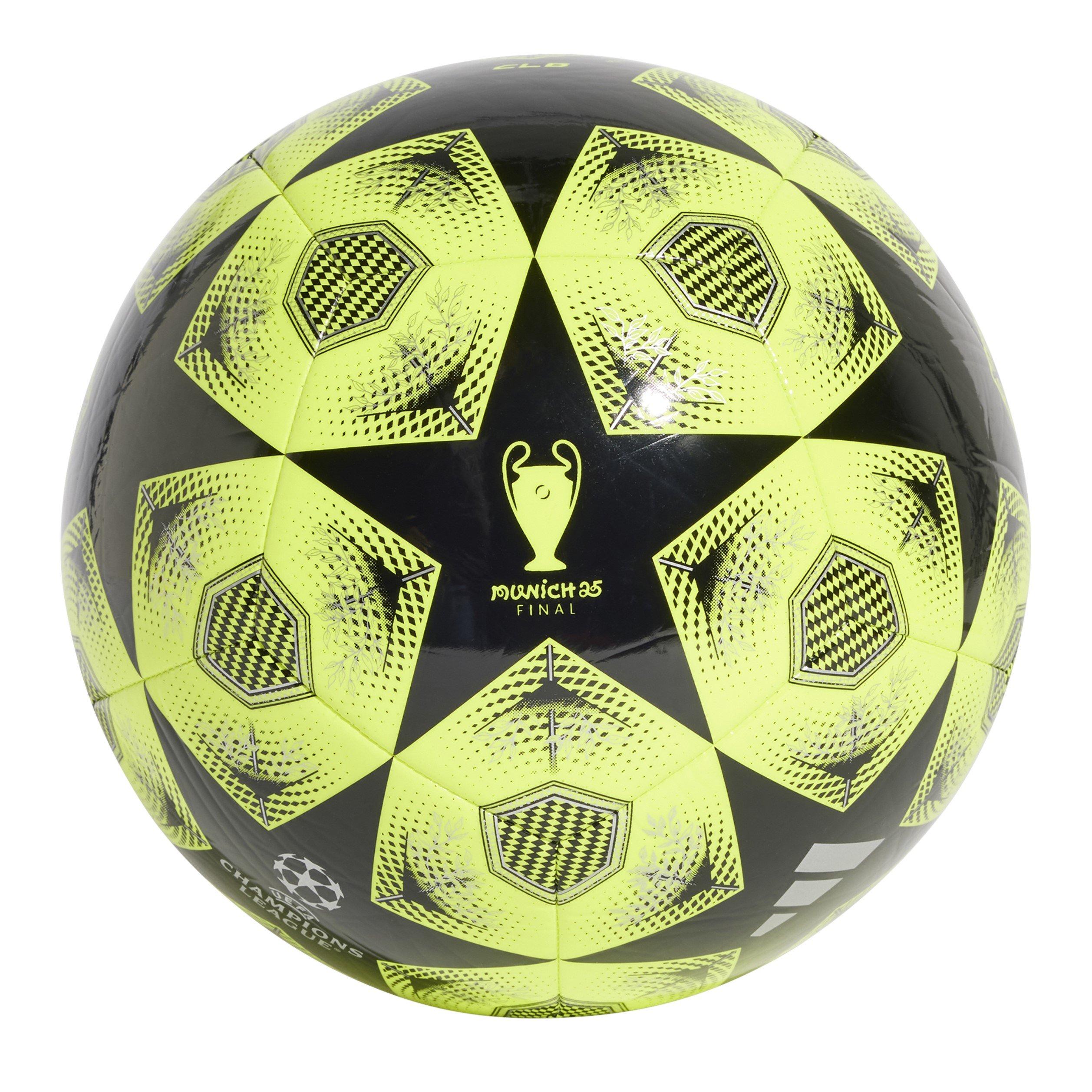 Adidas Men's Glider Football - Yellow/Black - Size 5
