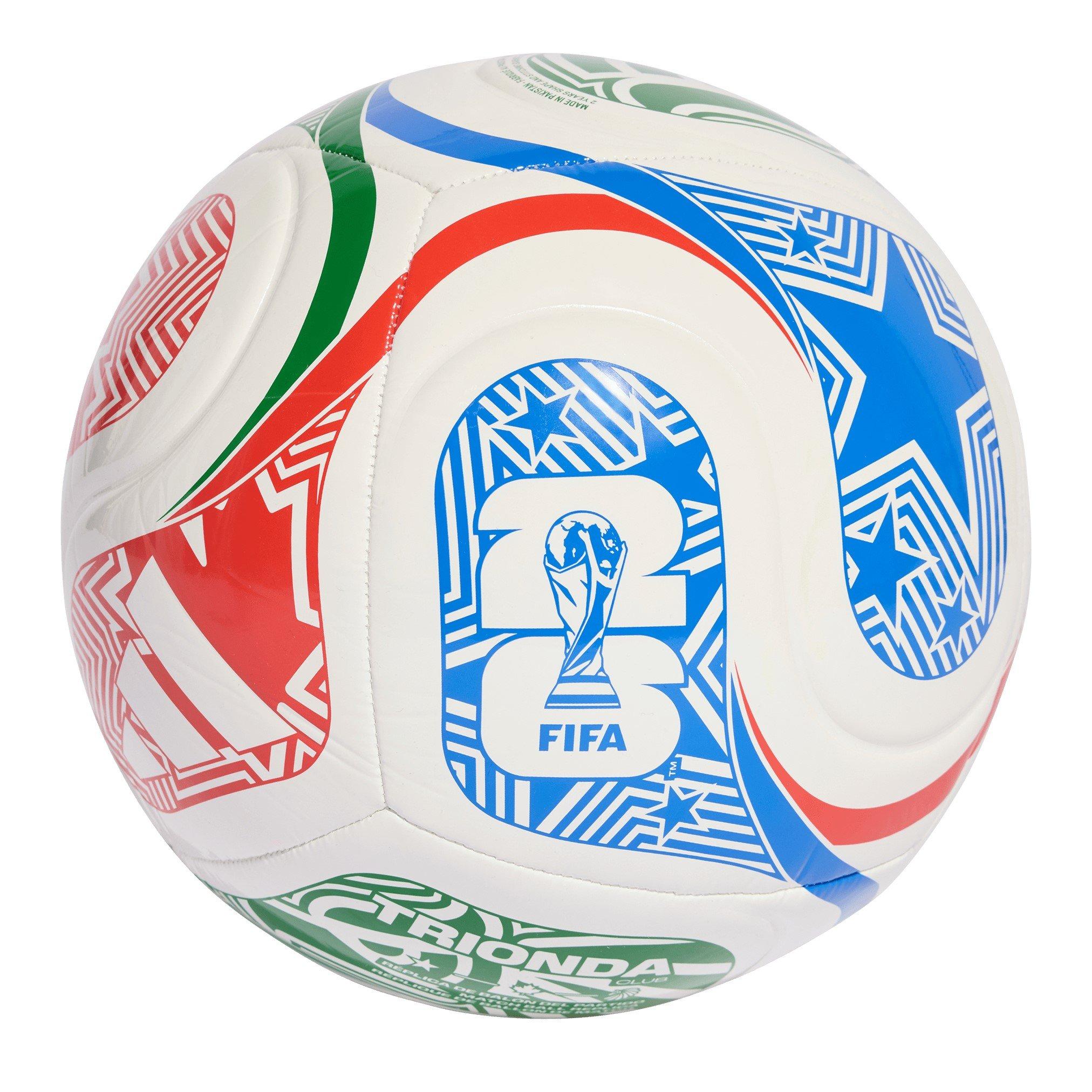 Adidas Men's Glider Football - White/Red - Size 5