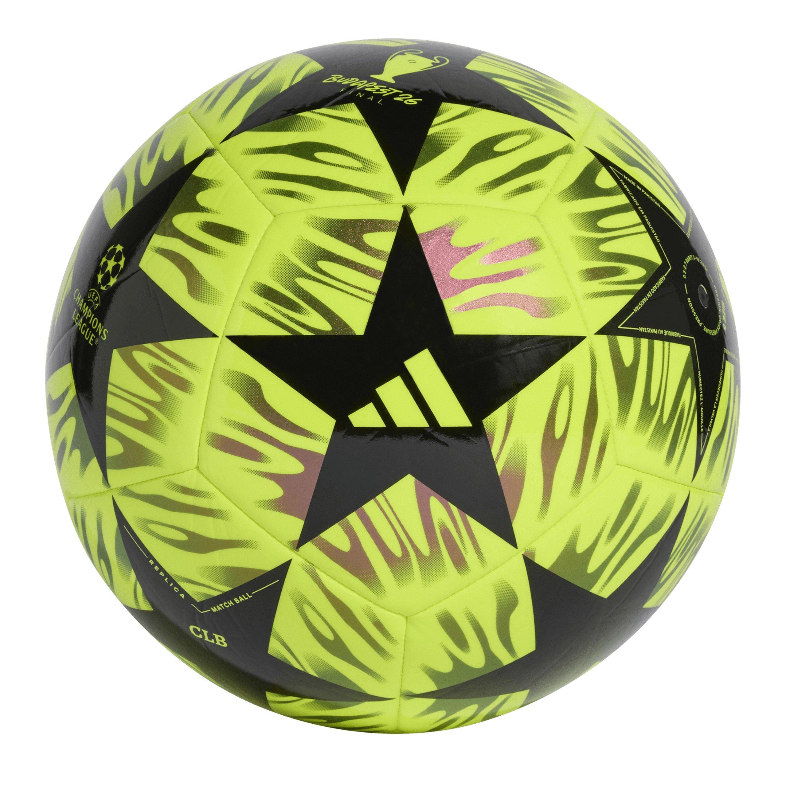 Adidas Men's Glider Football - Yellow/Black - Size 4
