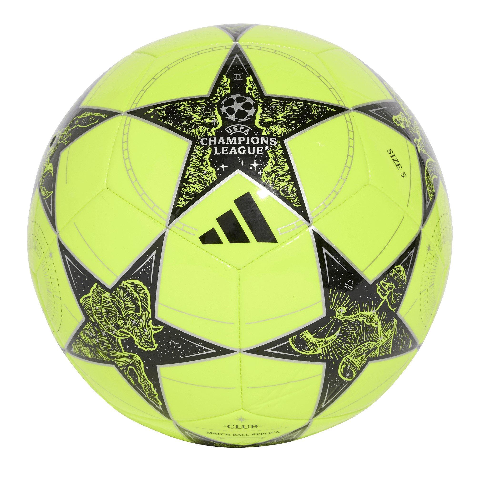 Adidas Men's Glider Football - Yellow/Black - Size 5