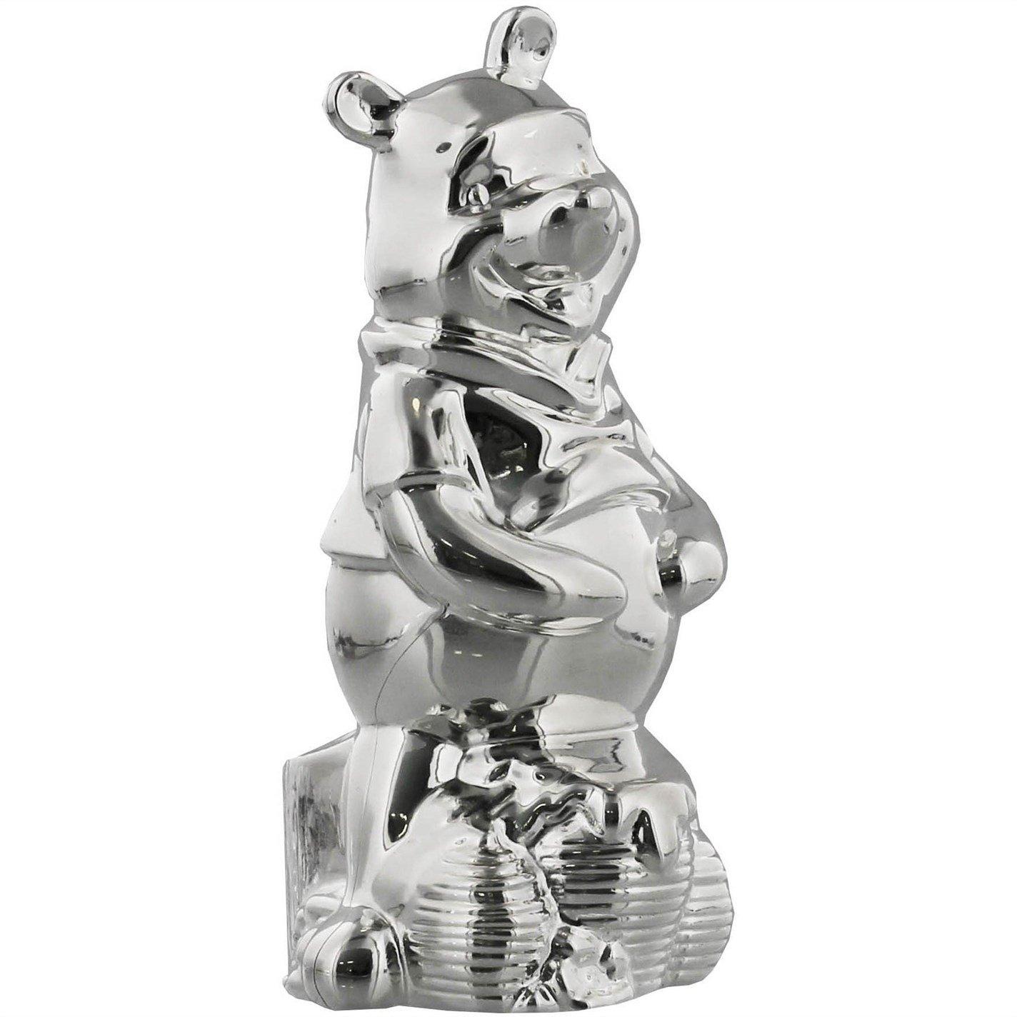 Winnie The Pooh  Newborn Disney Silver Plated Money Box - No Colour