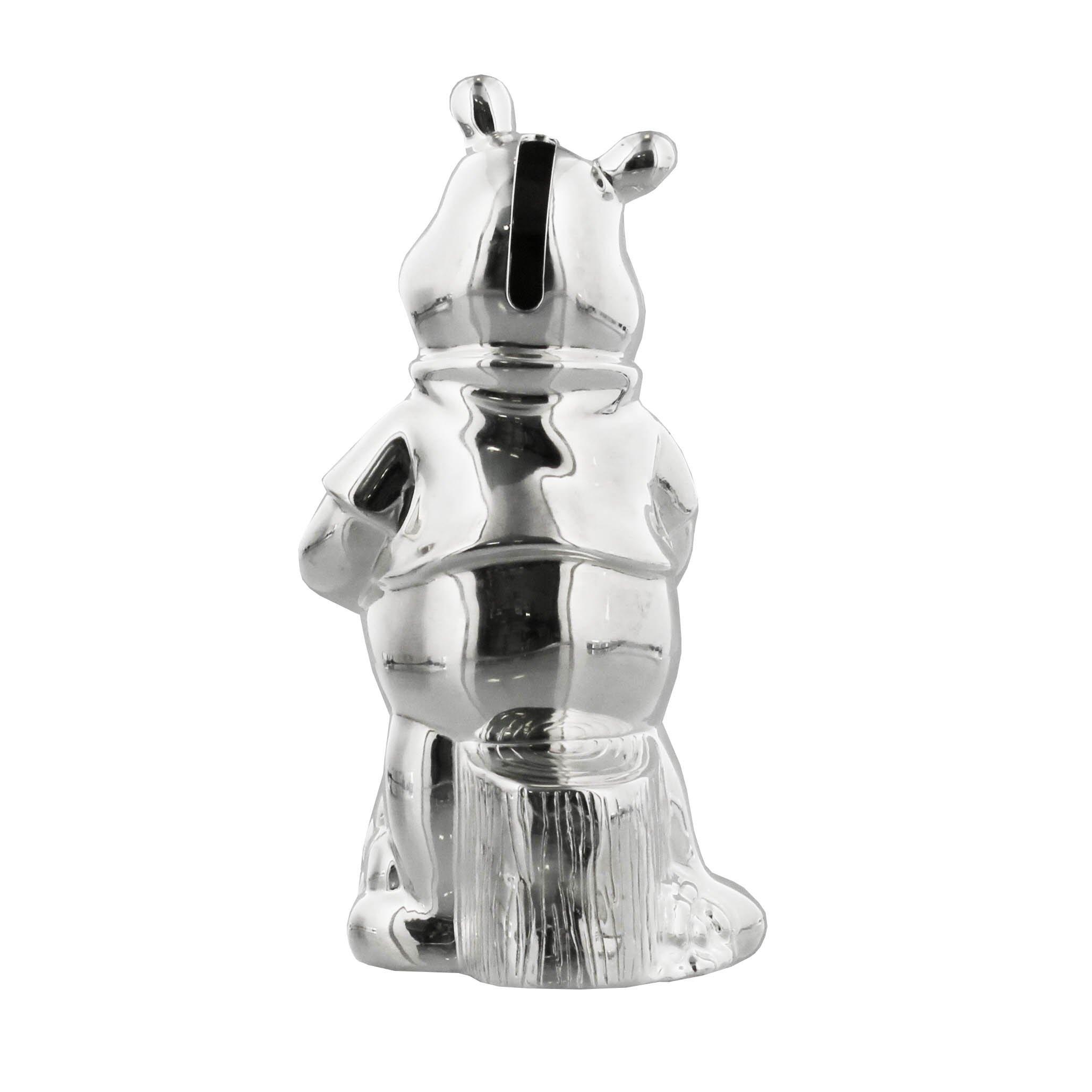 No Colour - Winnie The Pooh - Disney Winnie The Pooh Silver plated Money Box - 2