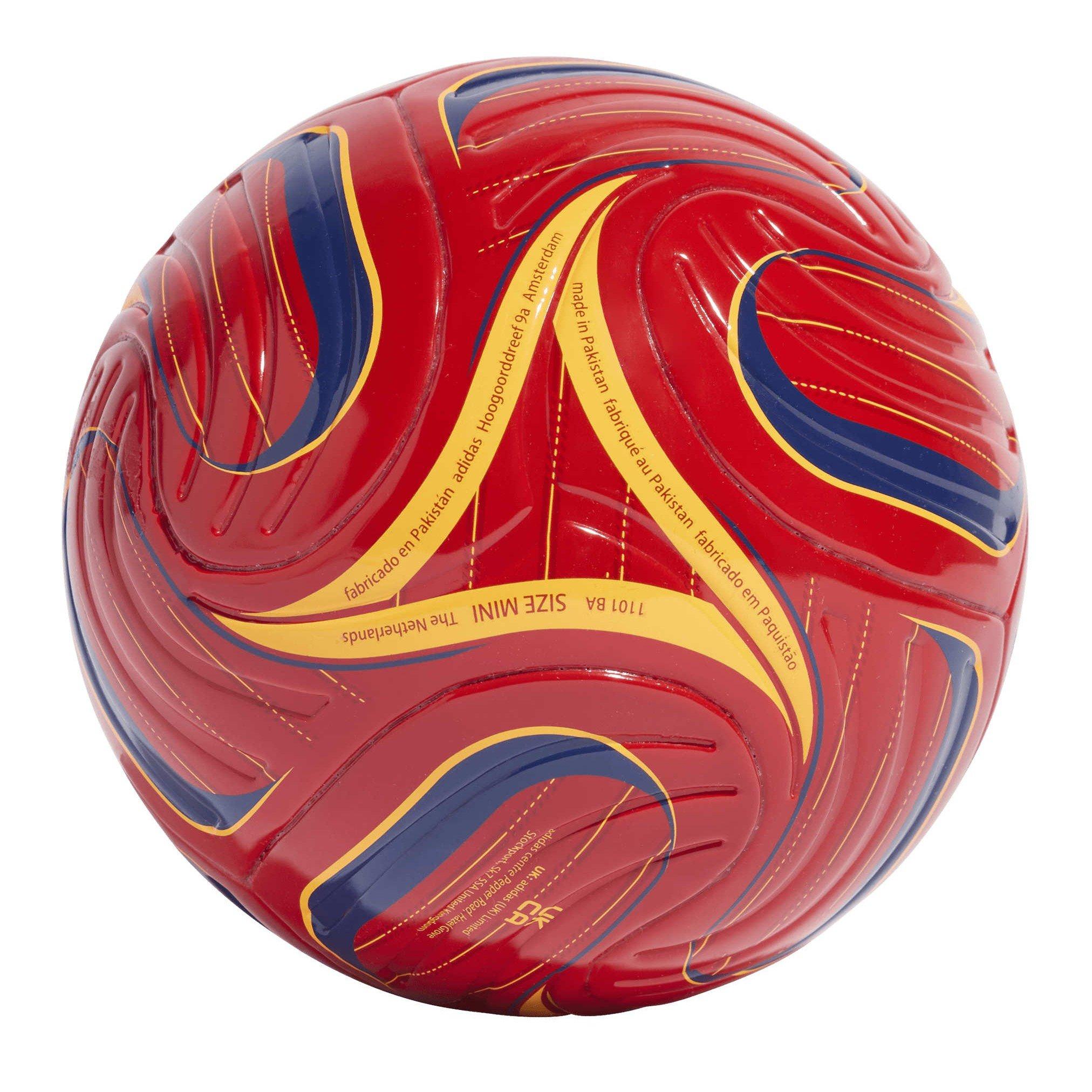 Red/Yellow - adidas - RFEF Mini Home Football - 2