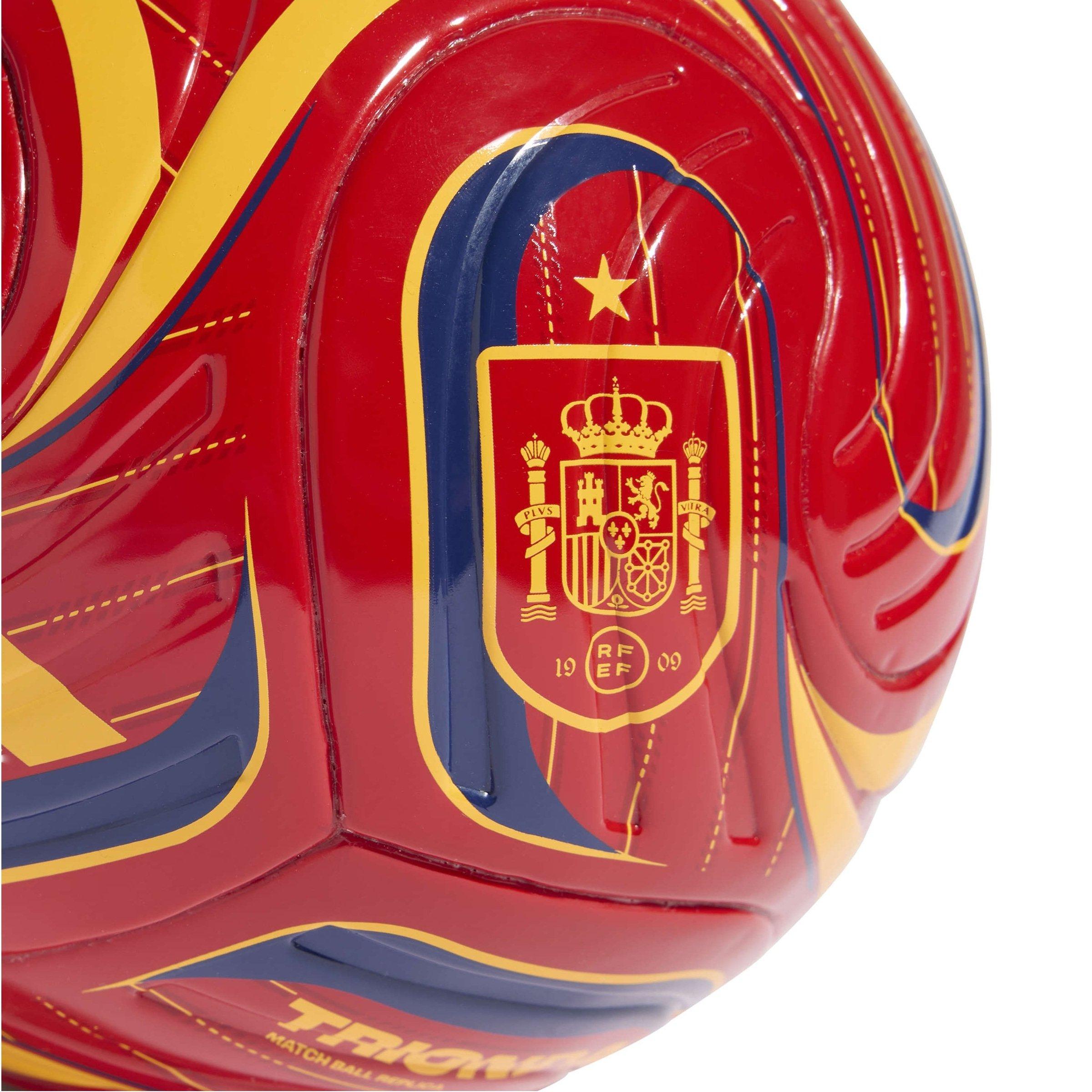 Red/Yellow - adidas - RFEF Mini Home Football - 3