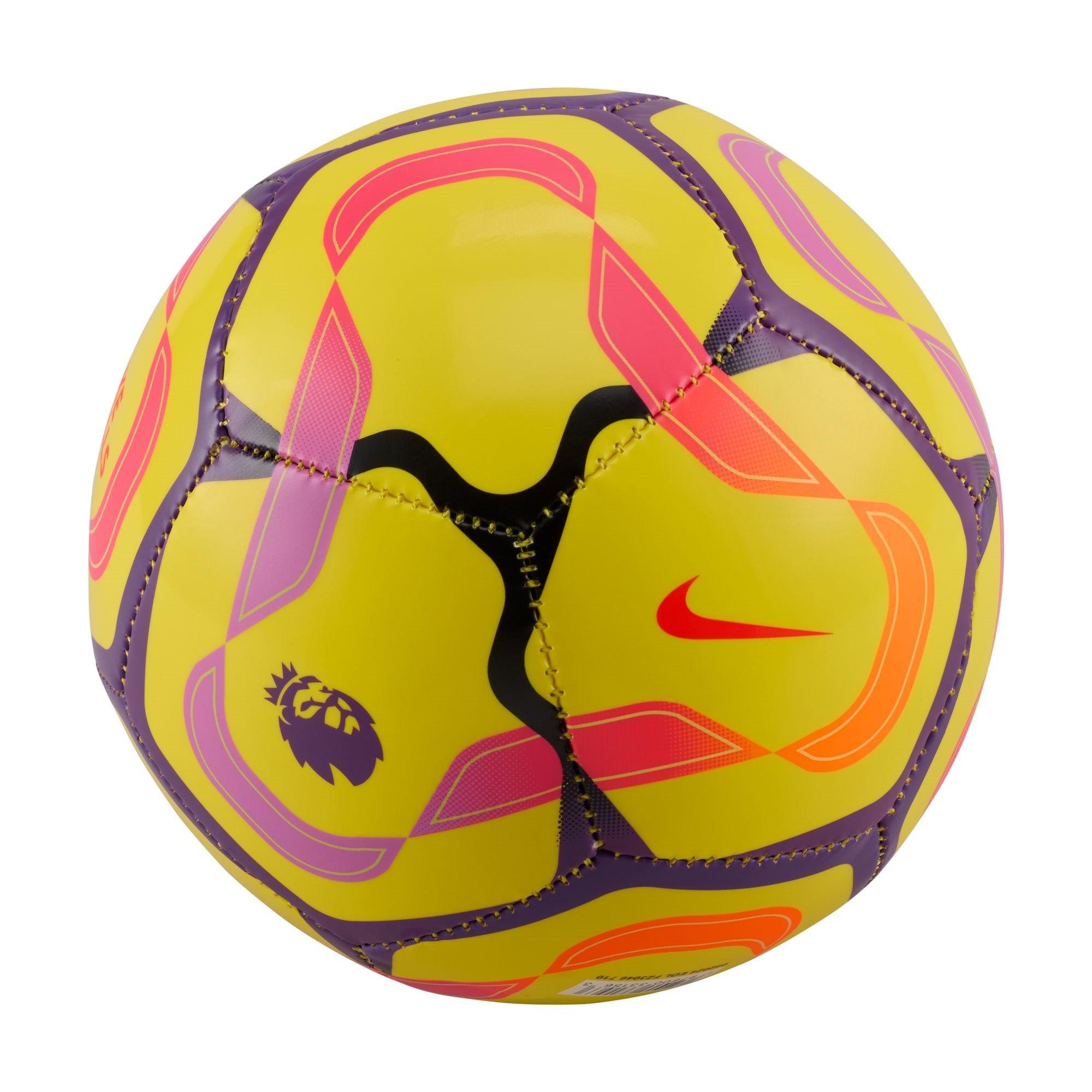 Yellow/Purple - Nike - Premier League Mini Football - 2