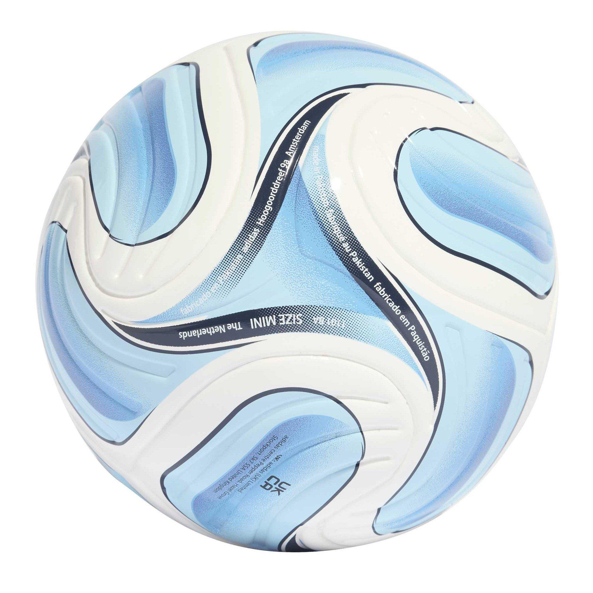 White/Blue - adidas - AFA Mini Home Football - 2