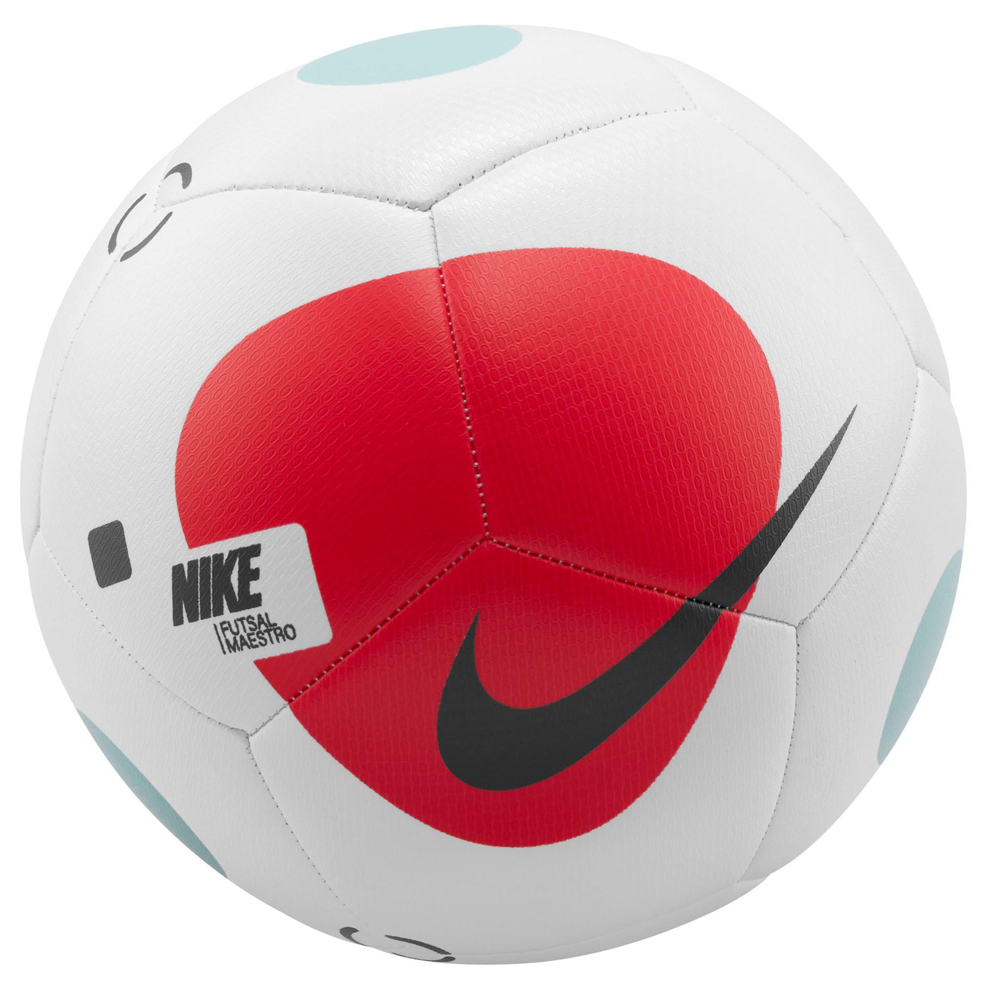 Wht/S.Red/M.Ash - Nike - Futsal Maestro Football - 1