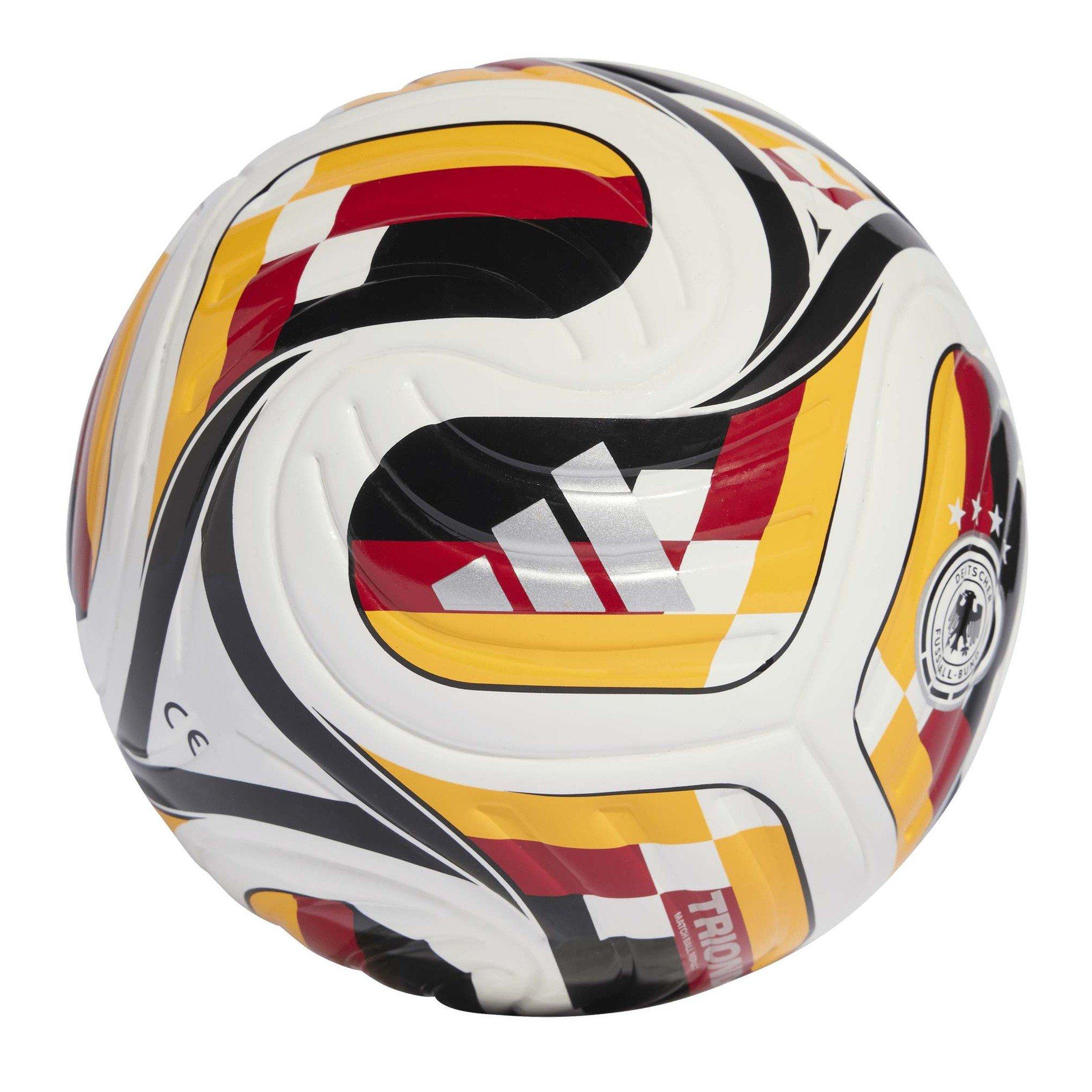White/Gold - adidas - DFB Mini Home Football - 1