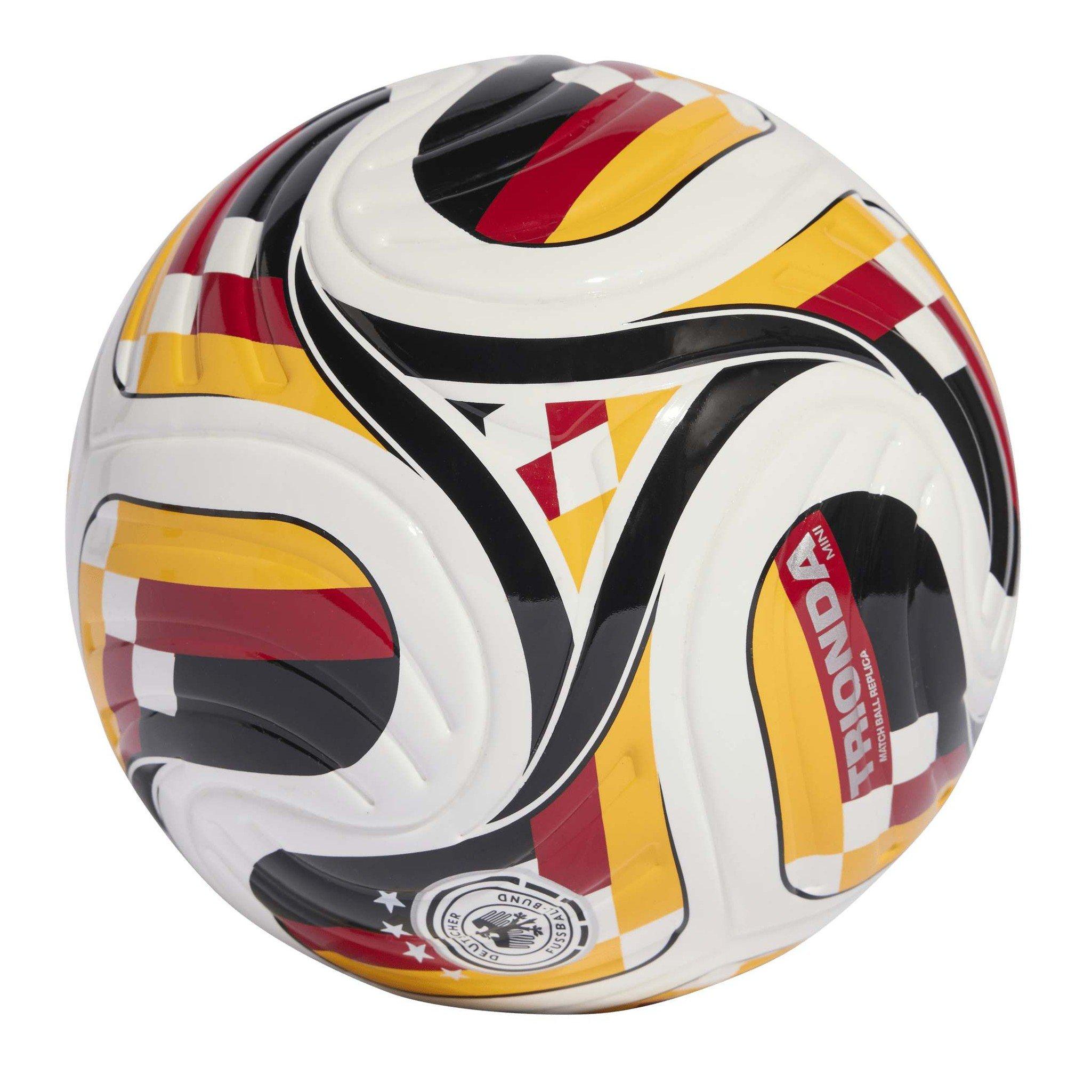 White/Gold - adidas - DFB Mini Home Football - 2