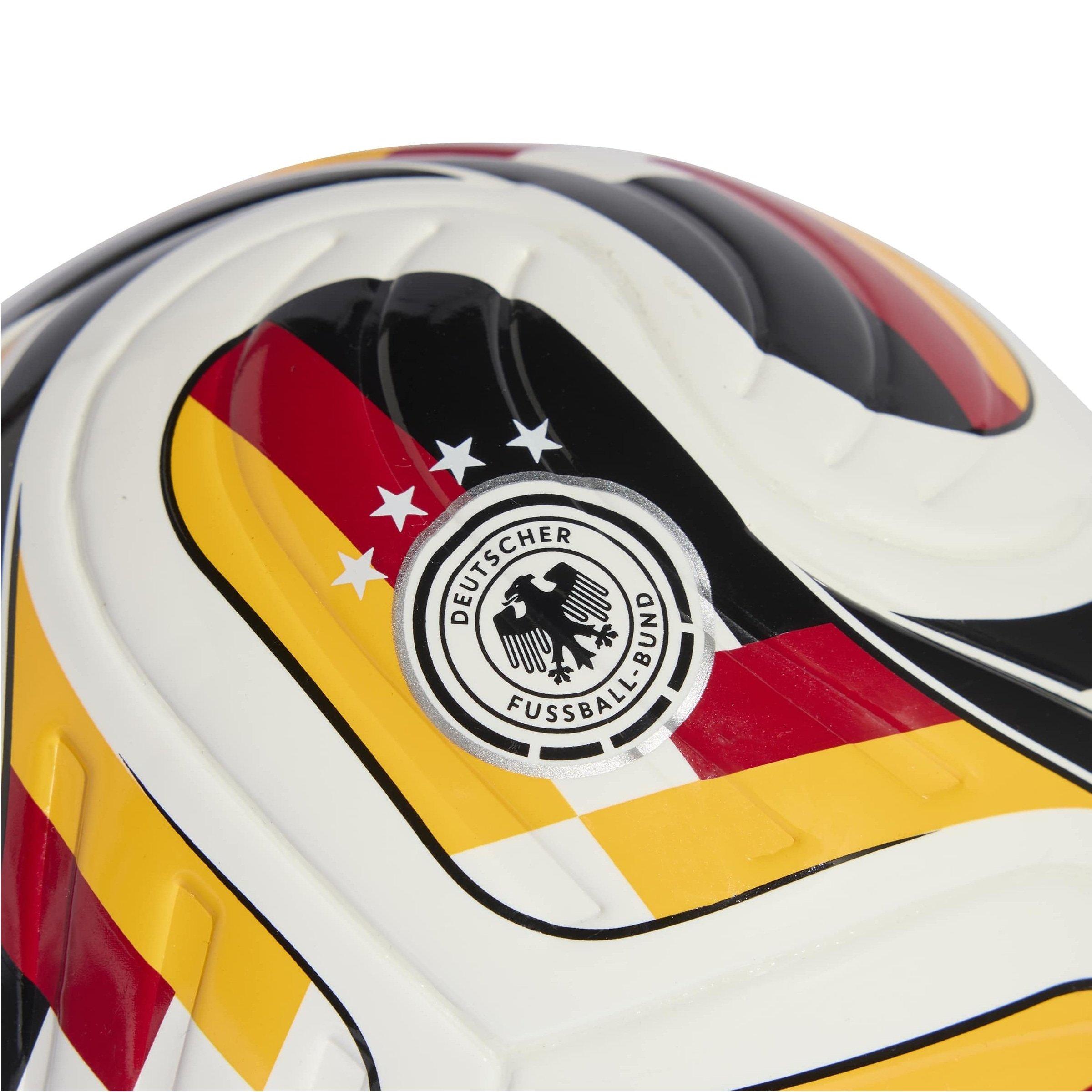 White/Gold - adidas - DFB Mini Home Football - 3