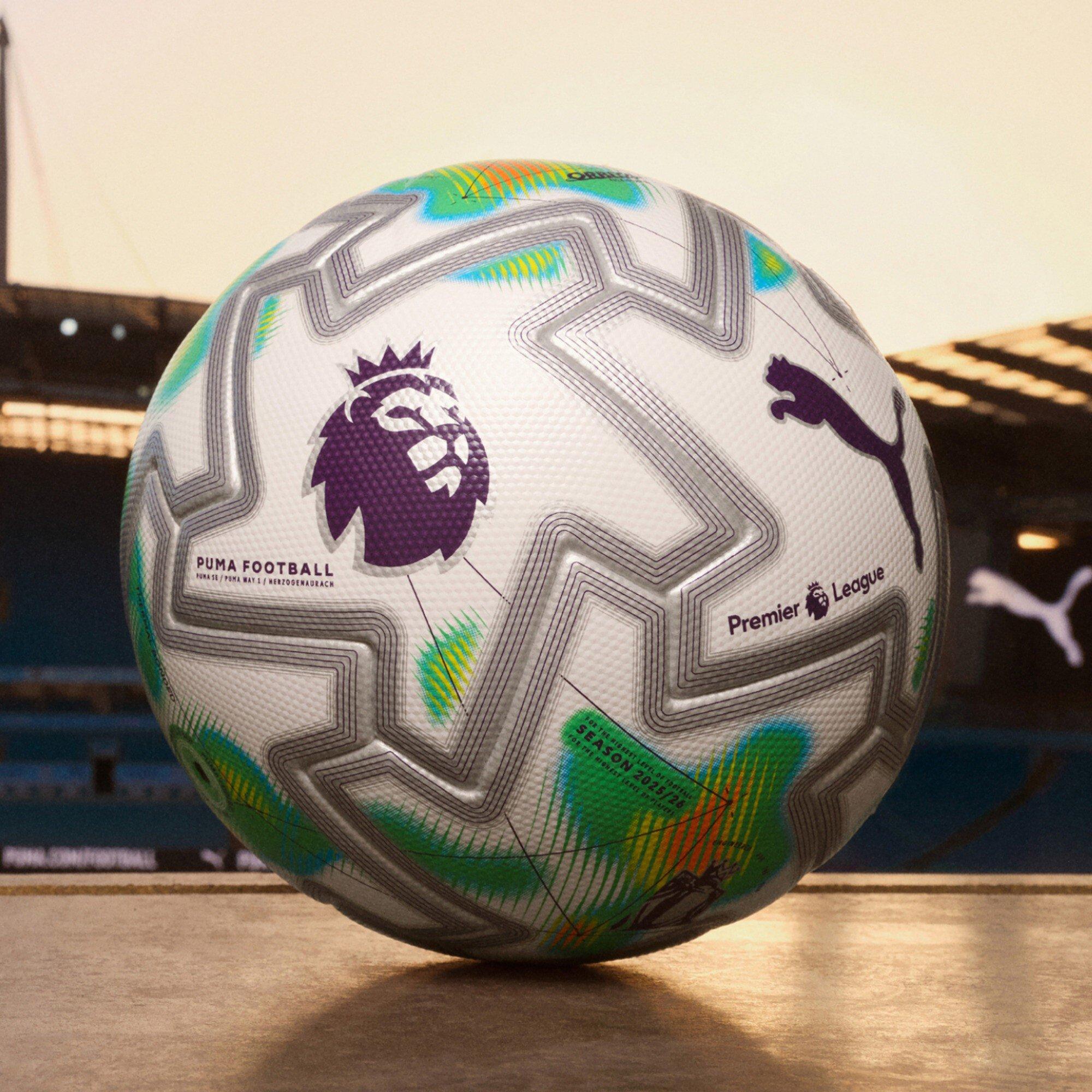 White/Green - Puma - Orbita Ultimate Premier League Football 2025 2026 - 3