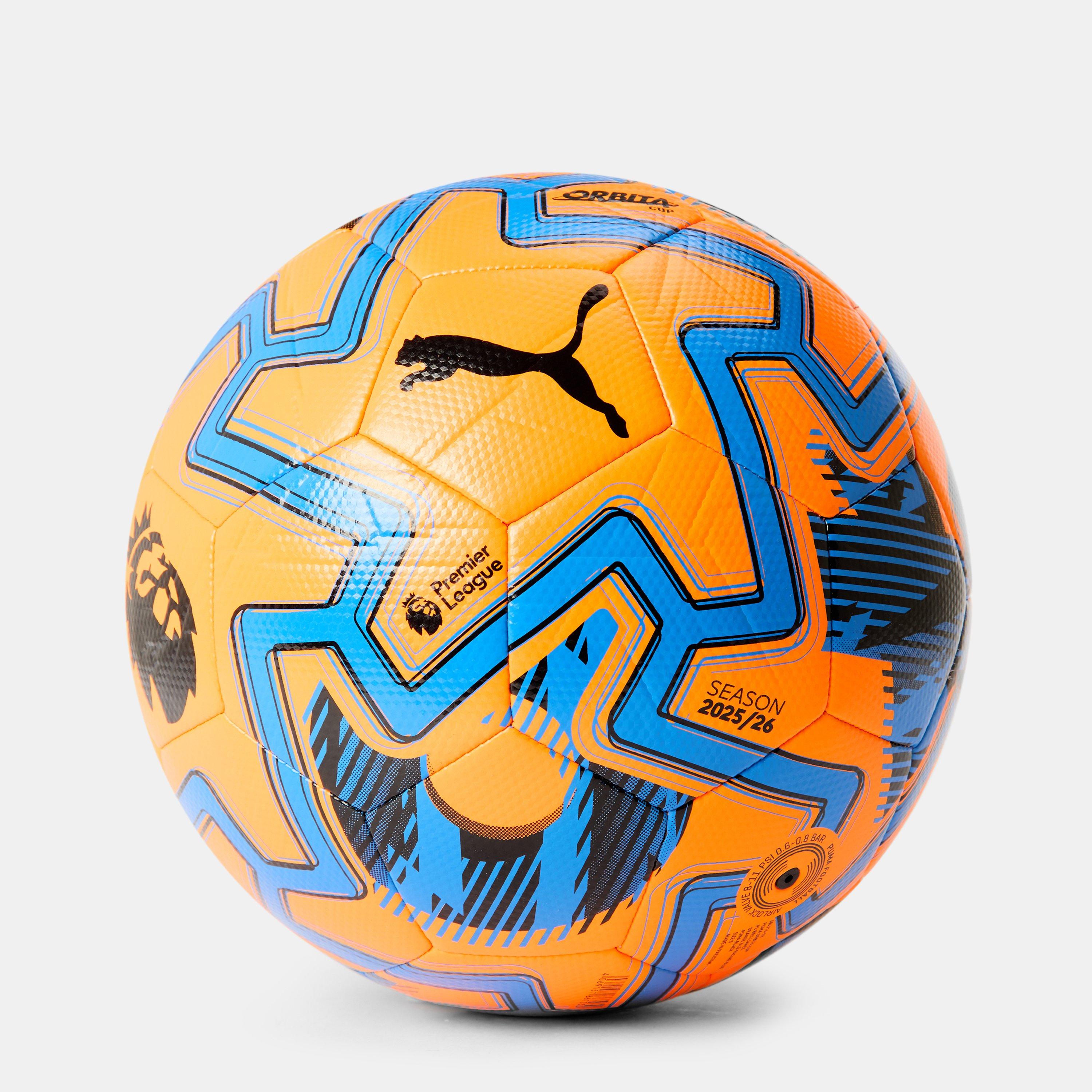 Puma Unisex Epl 2025/26 - Orange/Blue Orbita Cup Premier League Football 2025 2026 - Size 4 - Image 3