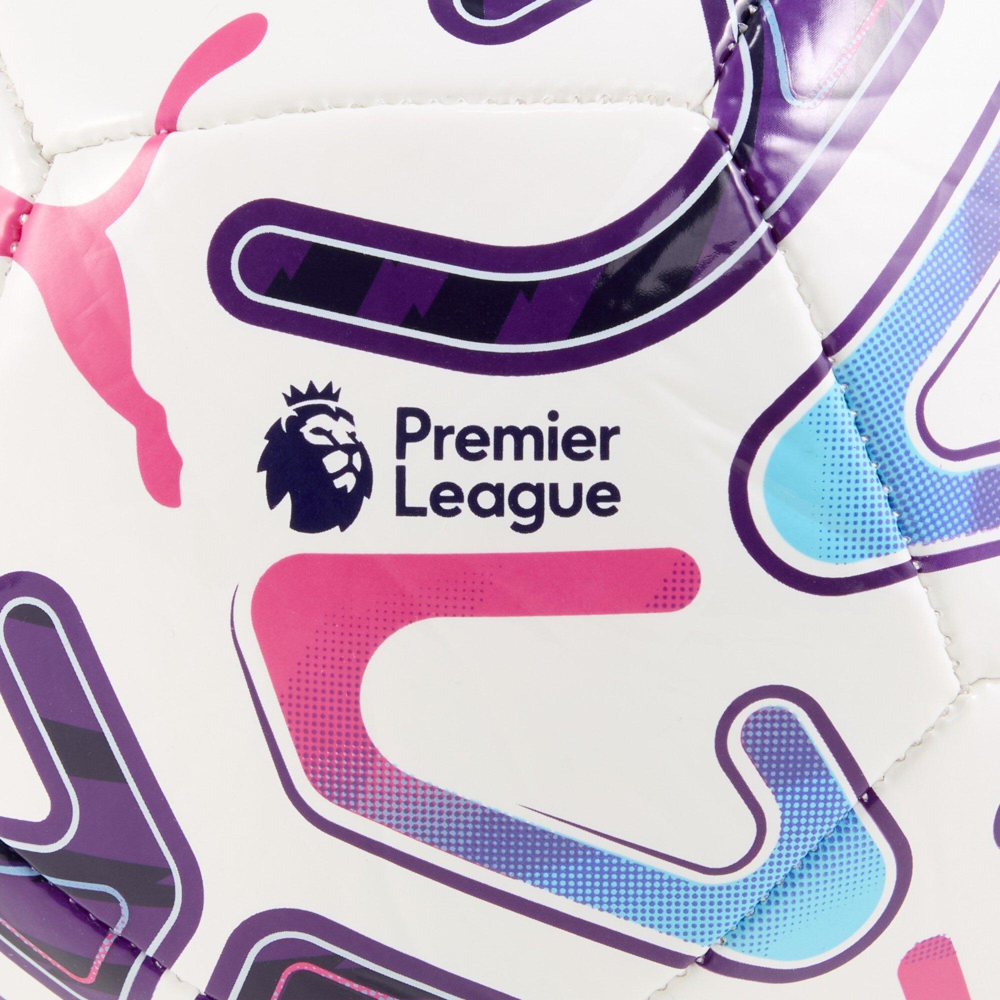White/Purple - Puma - Premier League Mini Football - 3