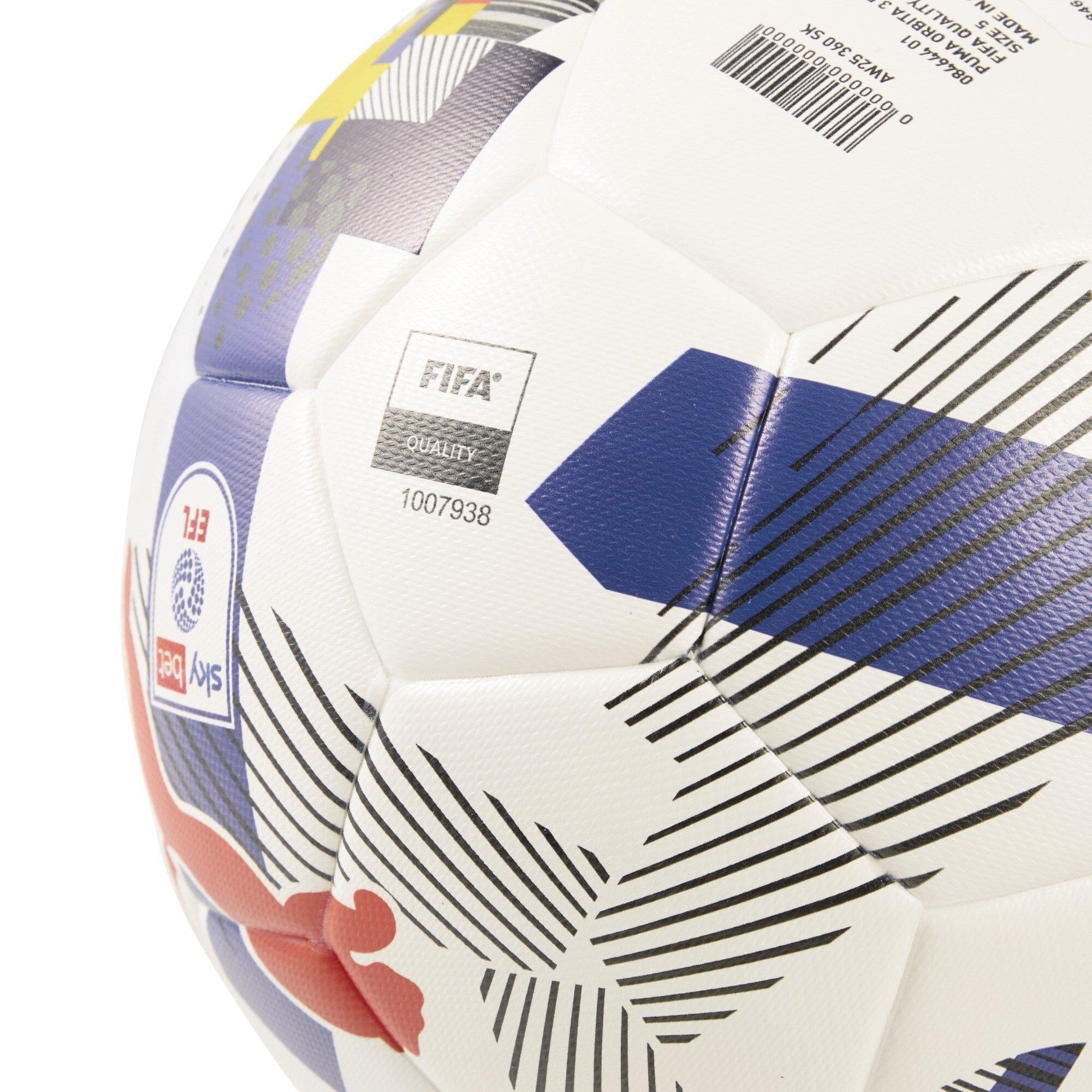 White/Blue - Puma - EFL Orbita 3 Football - 2