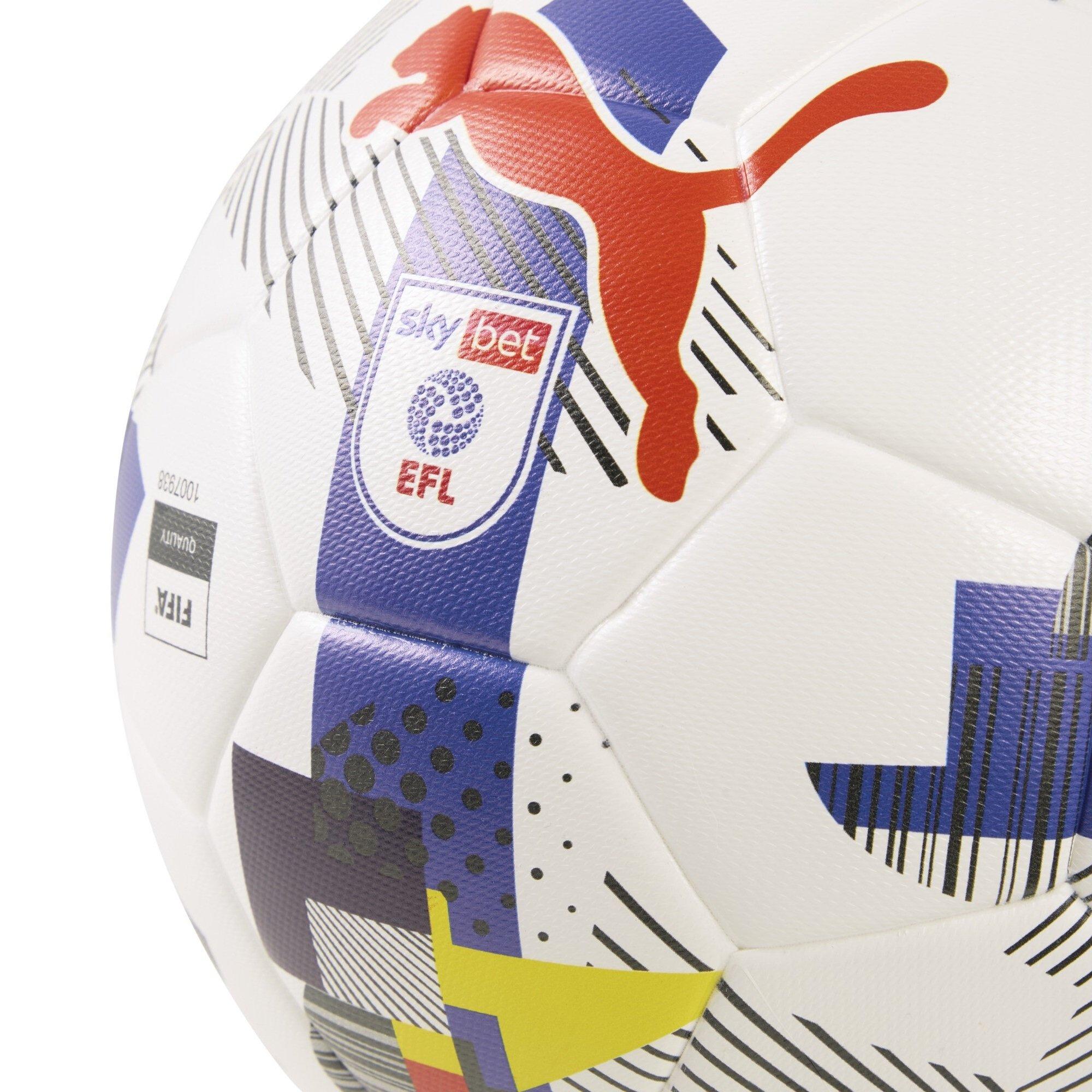 White/Blue - Puma - EFL Orbita 3 Football - 3