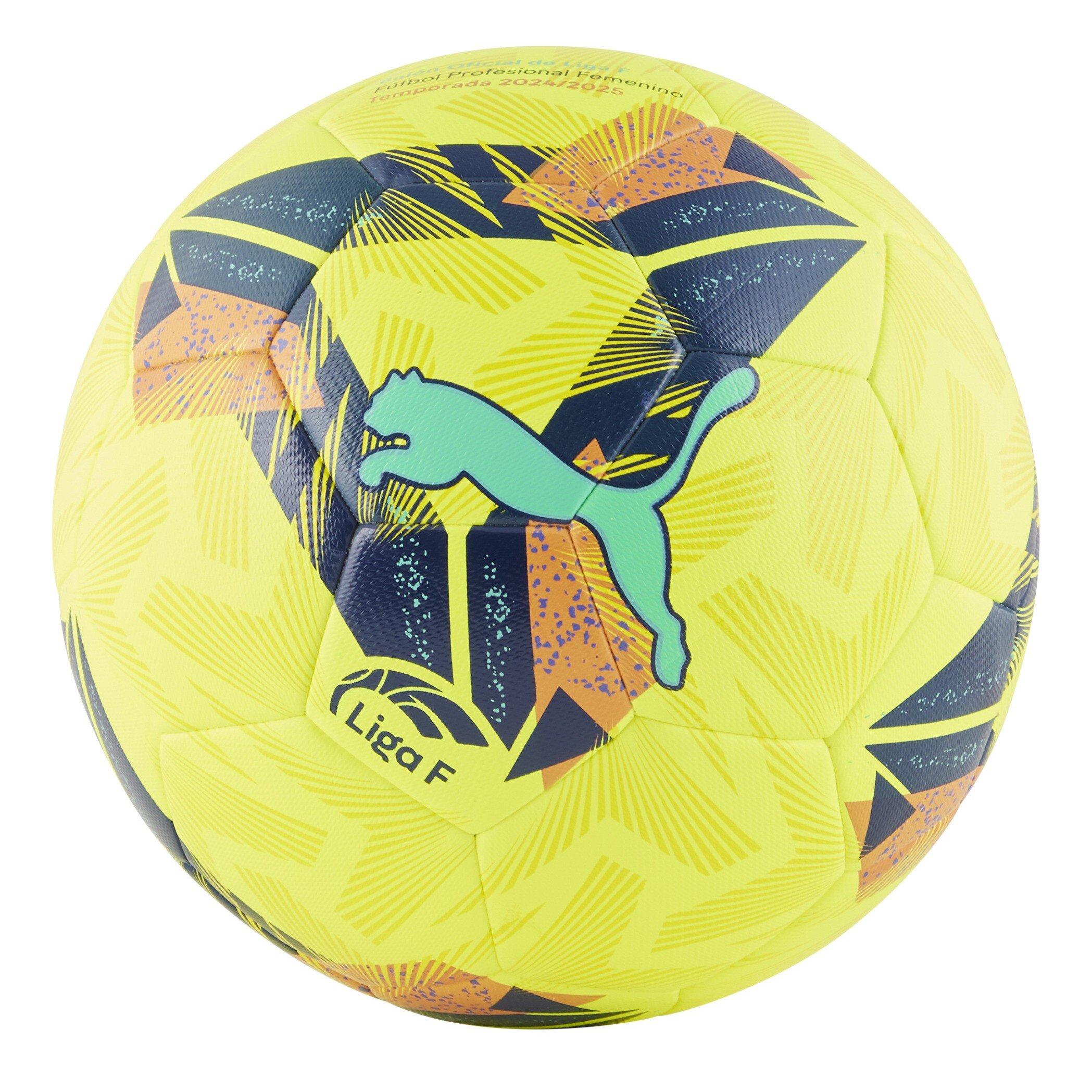 Amarillo/Multi - Puma - Men's Orbita Liga F Hyb Football - 1
