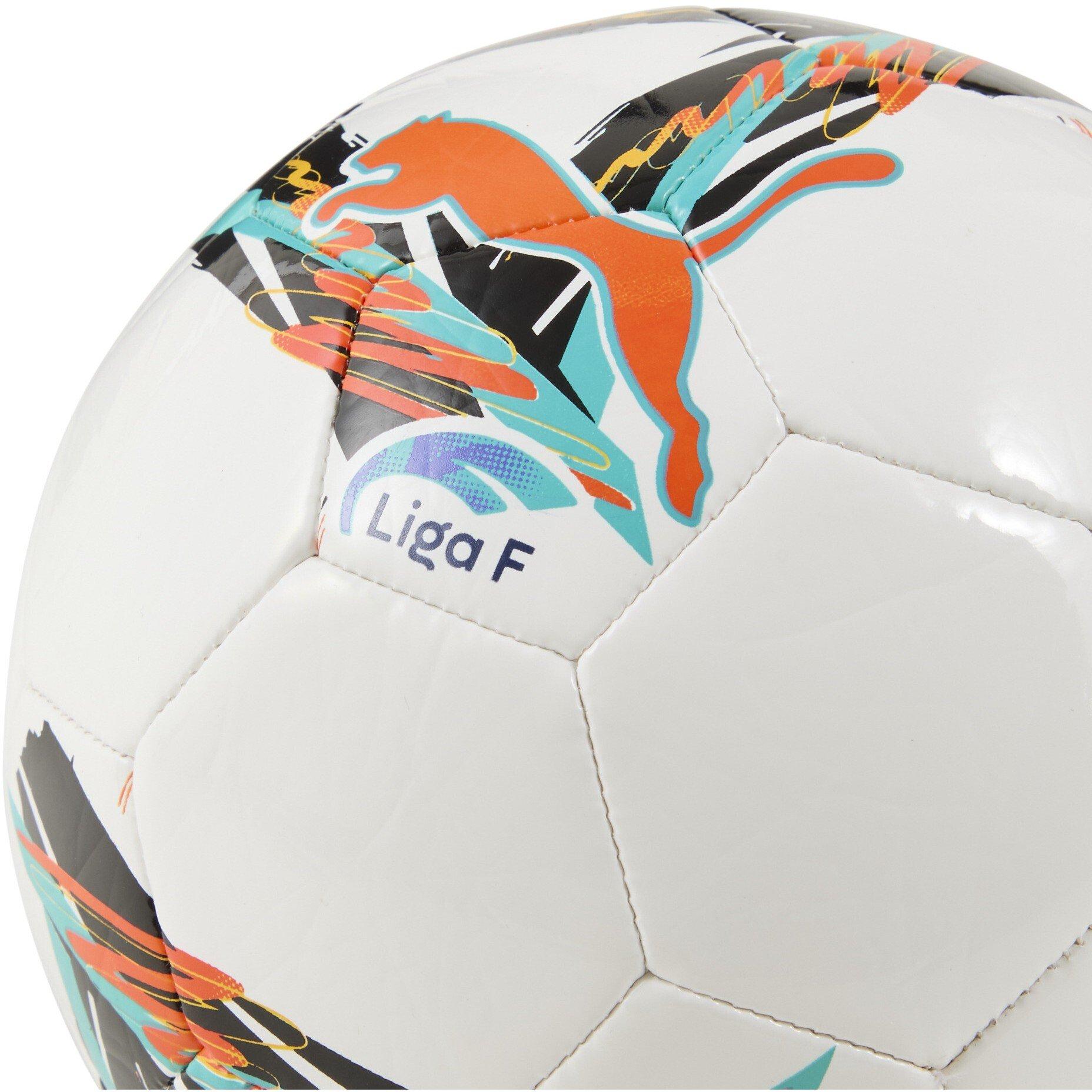Hvid/Multico - Puma - Men's Orbita Liga F Ms Mini Football - 4