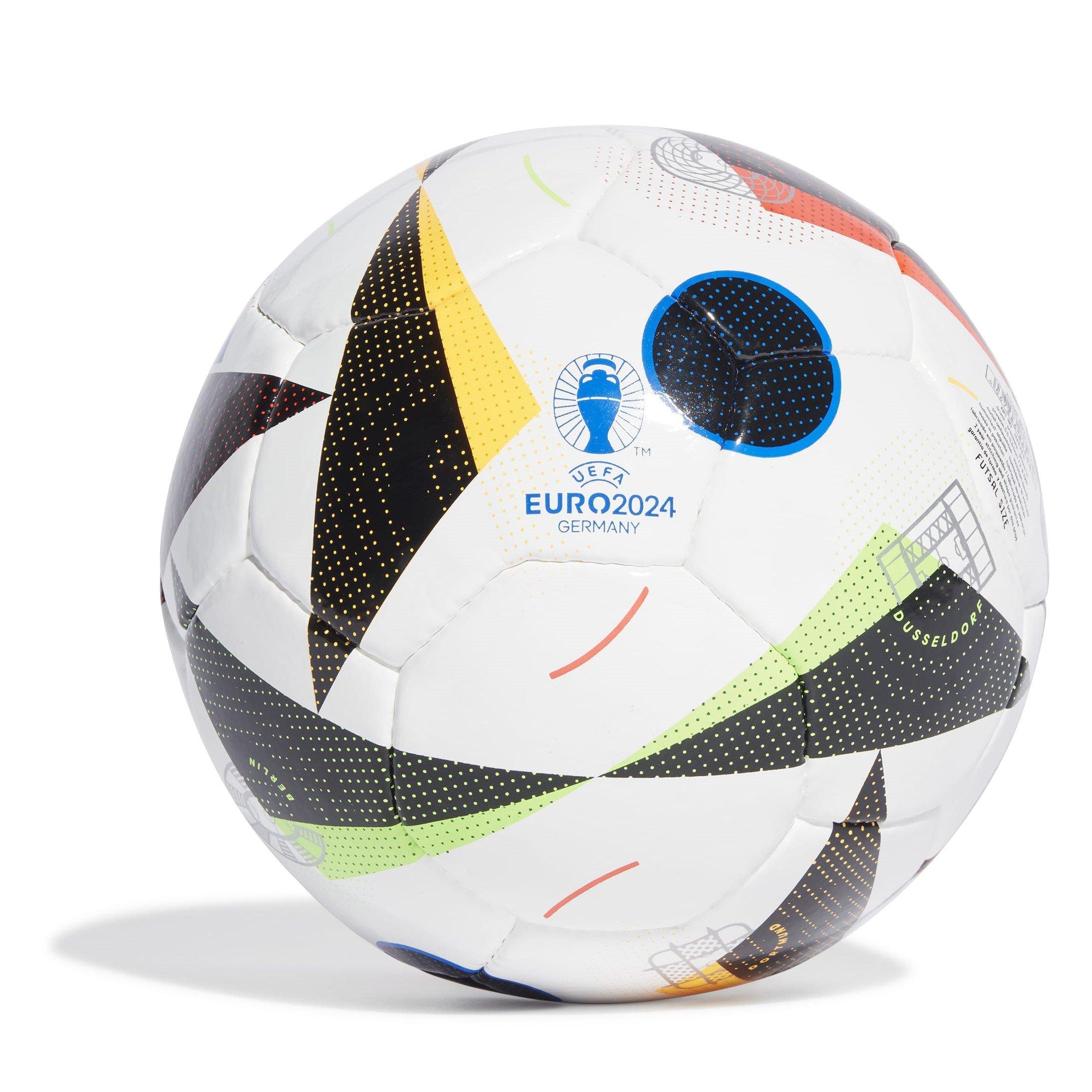 Wht/Blk/Blue - adidas - Euro 2024 Pro Sala Football Adults - 1