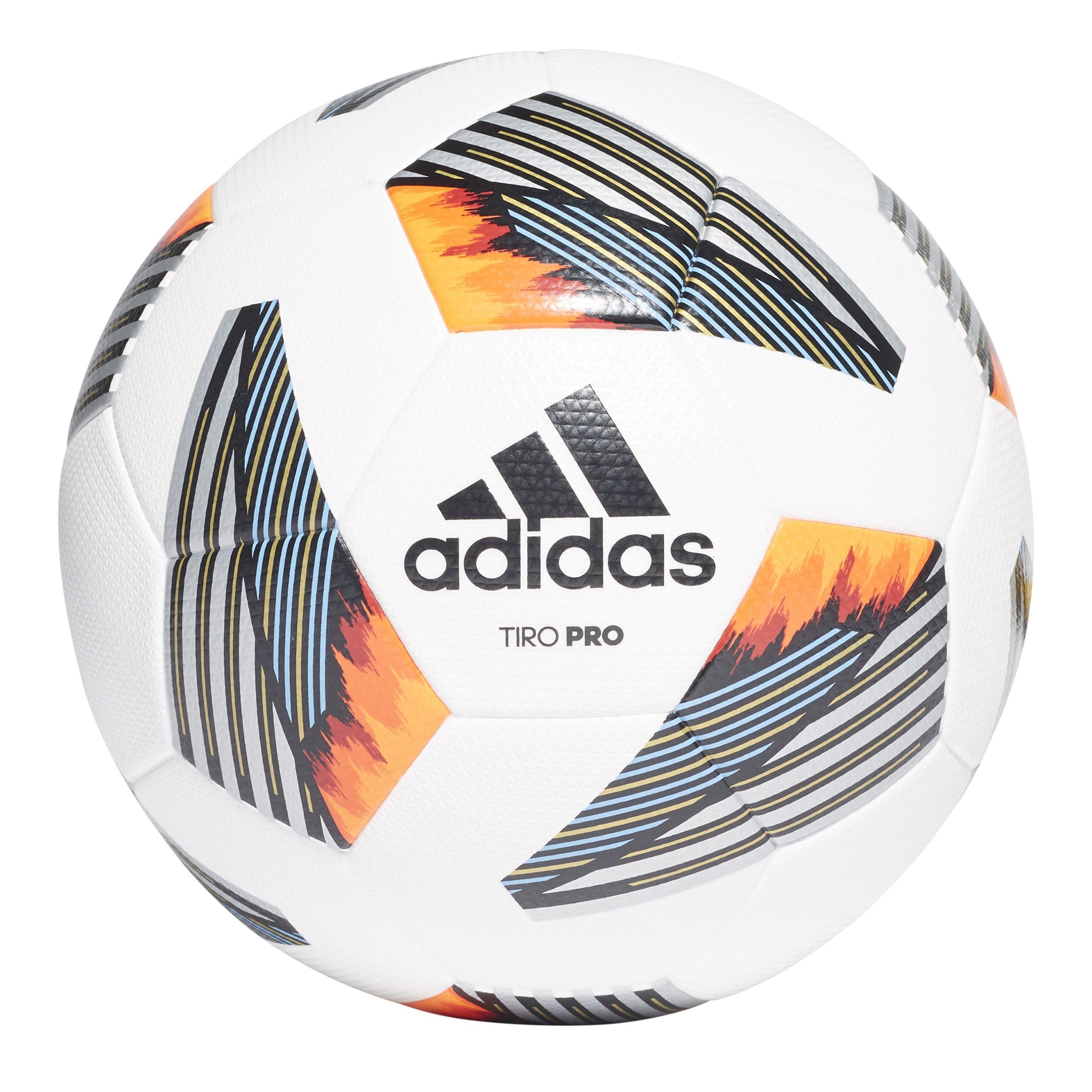 adidas Men's Tiro Pro Footballs - Wht/Blk/Blu/Slv
