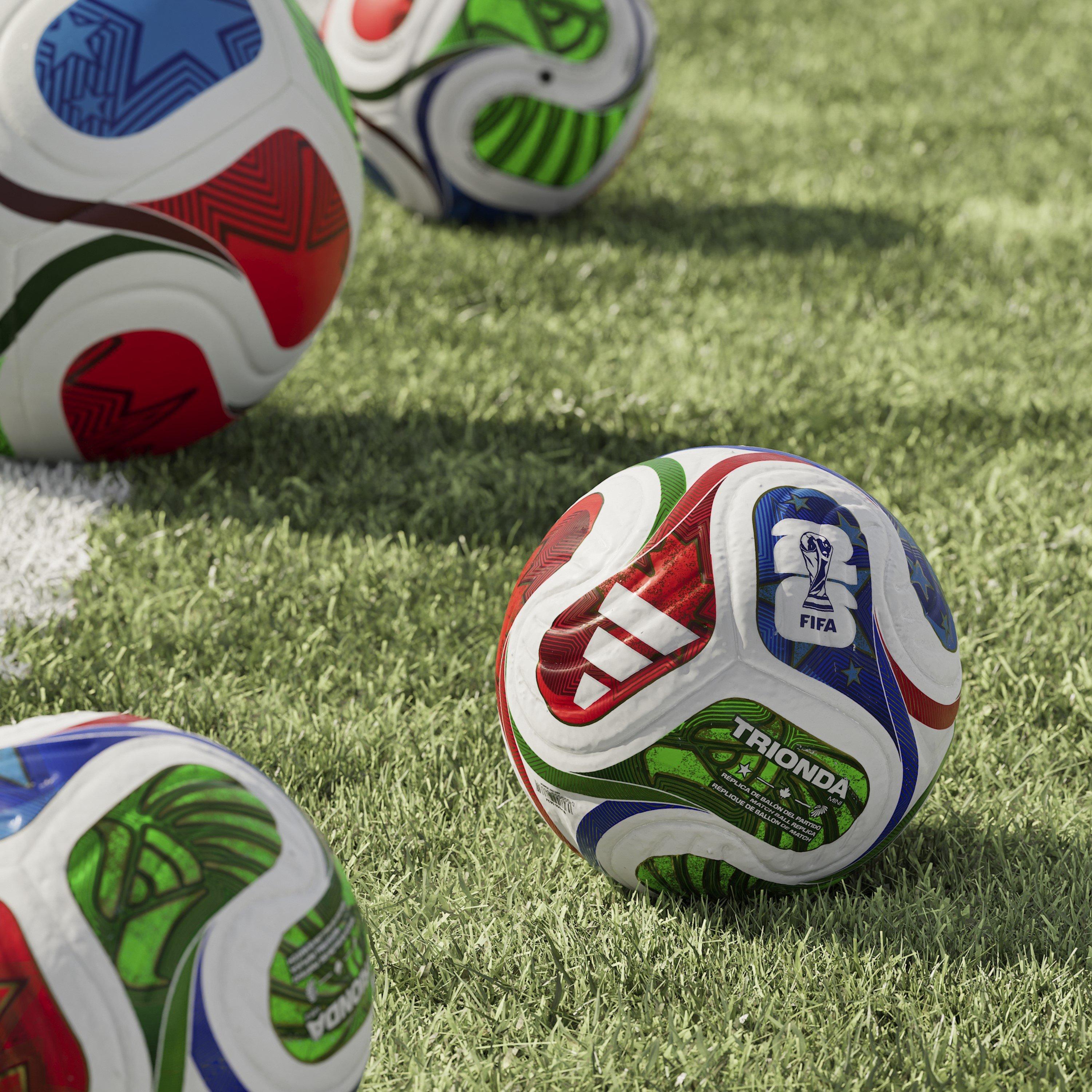 Wht/Blue/Red - adidas - FIFA World Cup 26™ Trionda Mini Ball - 4