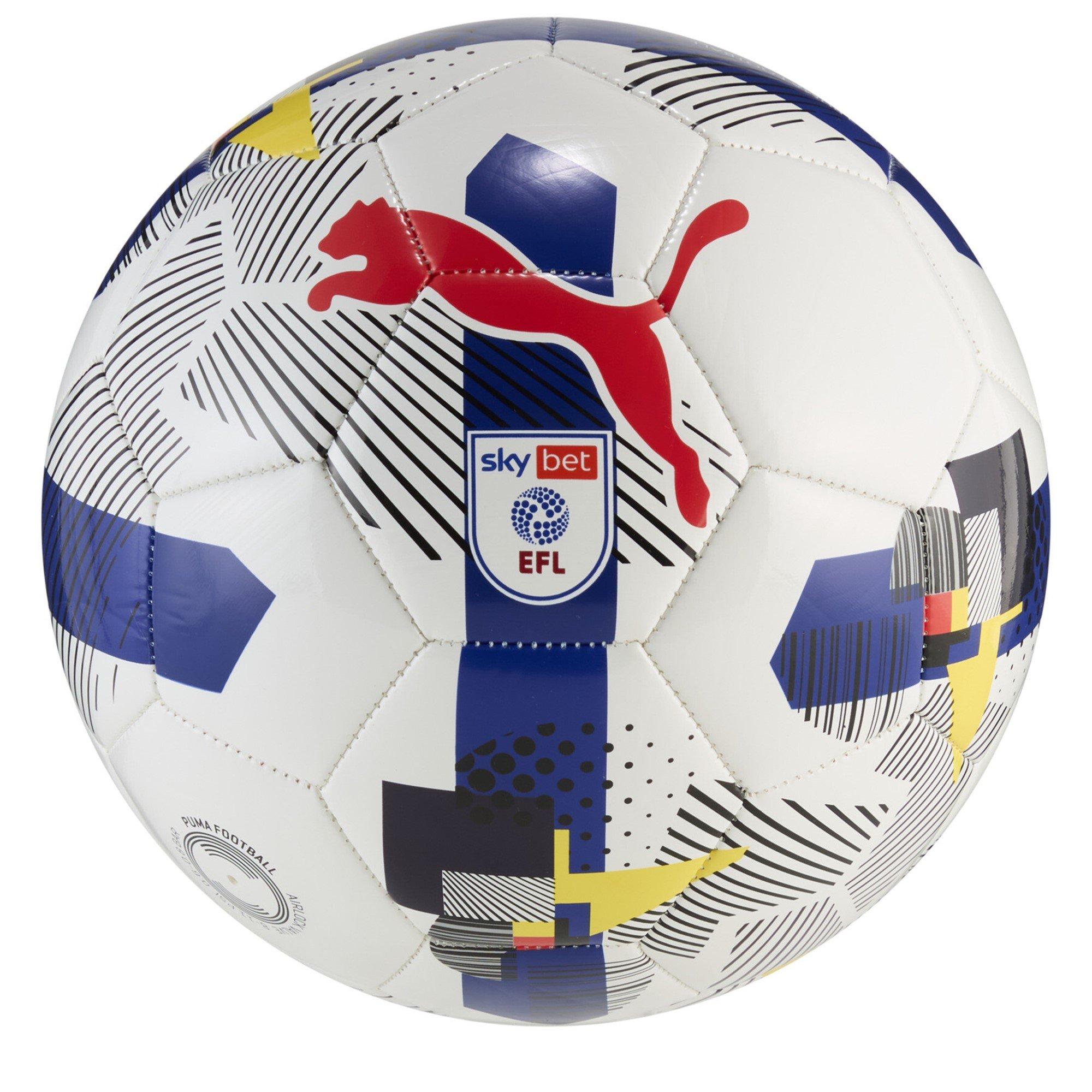White/Blue - Puma - EFL Orbita 6 Football 25/26 - 1