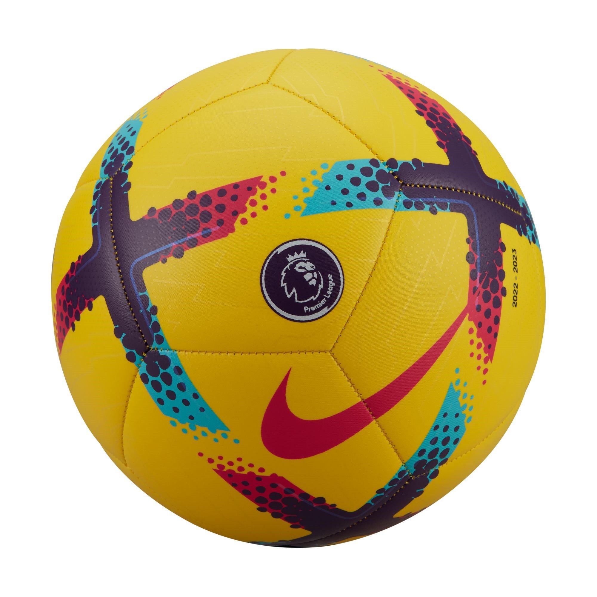 Yellow/Purple - Nike - Premier League Pitch Football - 1