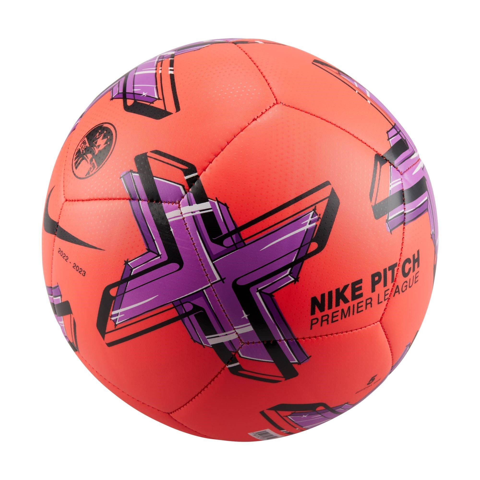 Crimson/Fuchsia - Nike - Premier League Pitch Football - 2