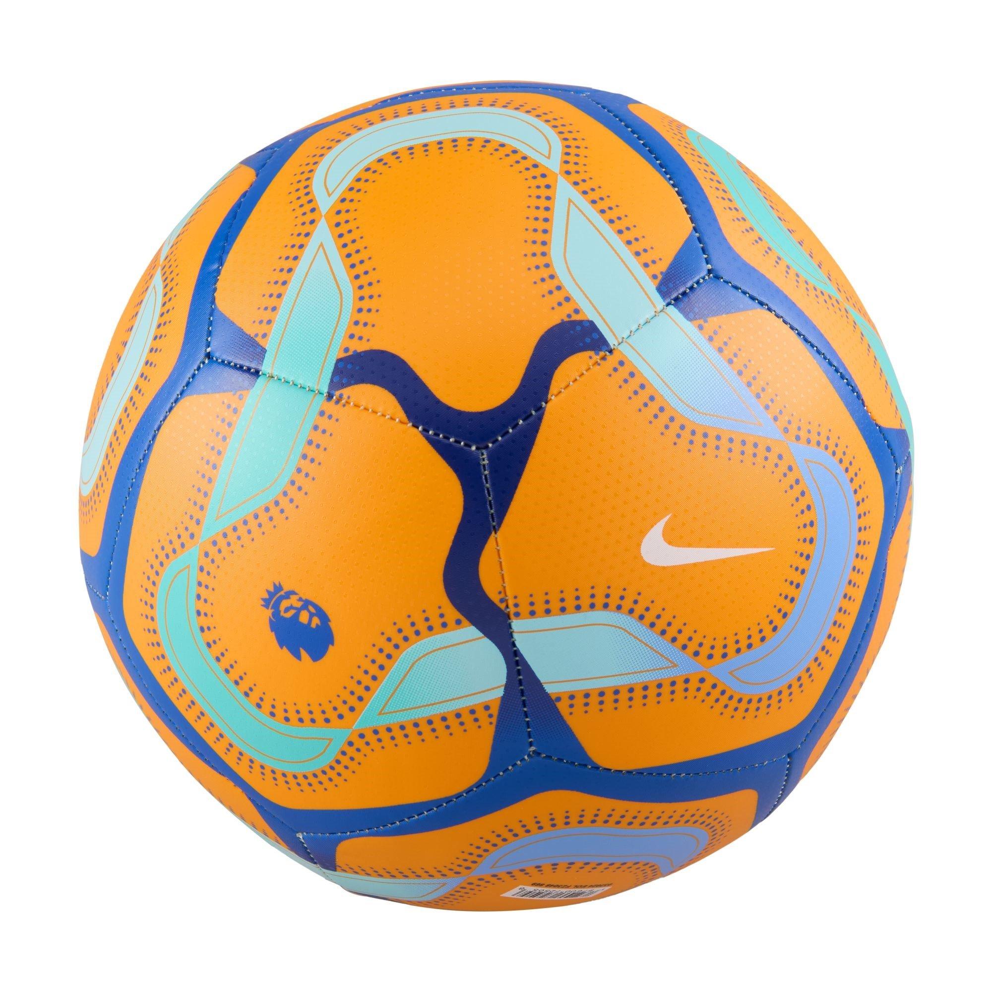 Orange/Blue - Nike - Premier League Pitch Football - 4
