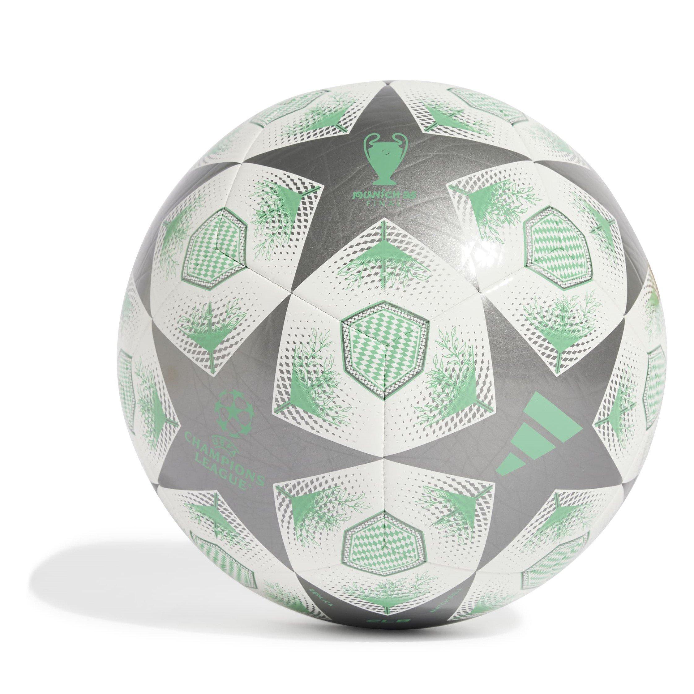 Iron/Wht/Green - adidas - UCL Club 2024 2025 Knockout Stages Ball Adults - 2