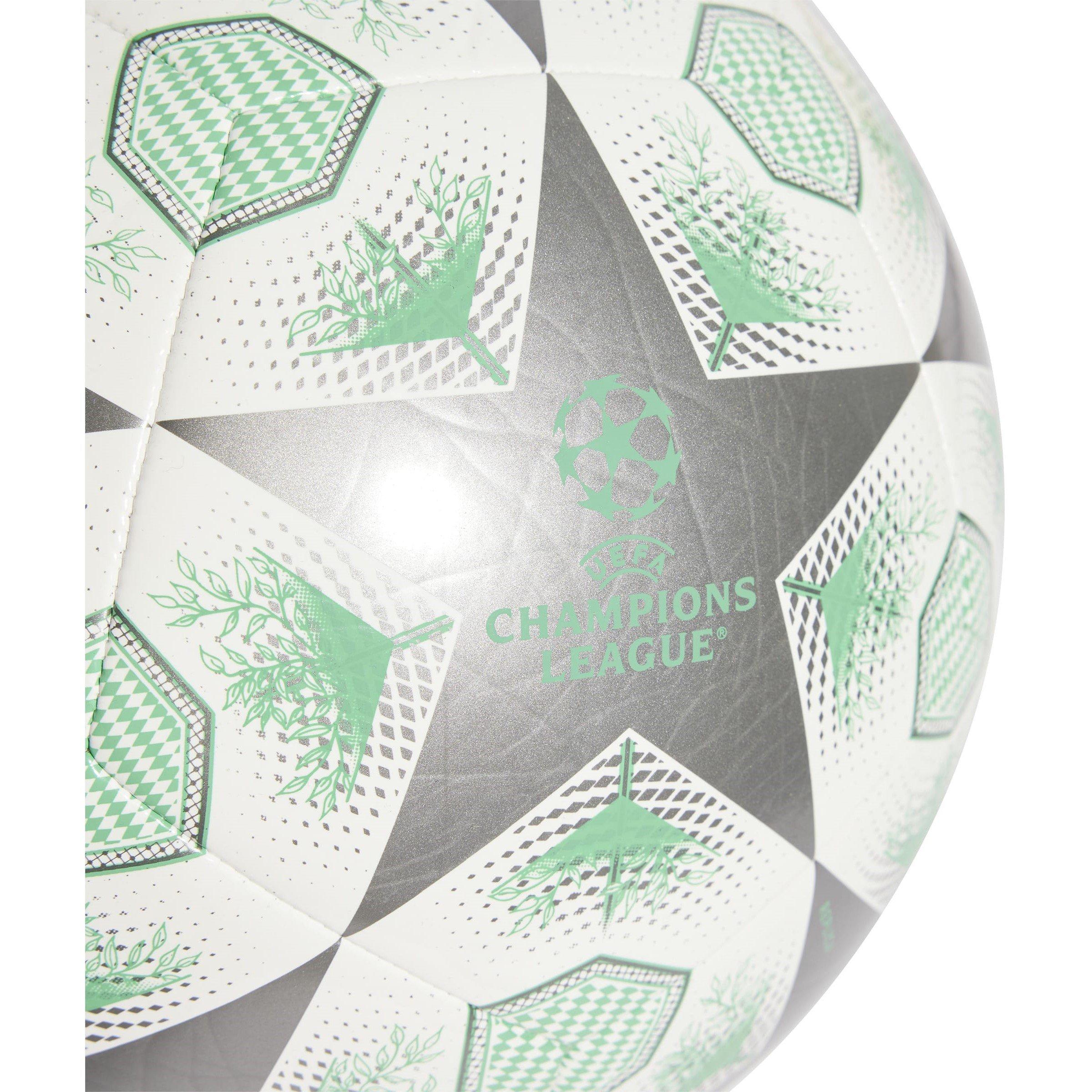 Iron/Wht/Green - adidas - UCL Club 2024 2025 Knockout Stages Ball Adults - 3