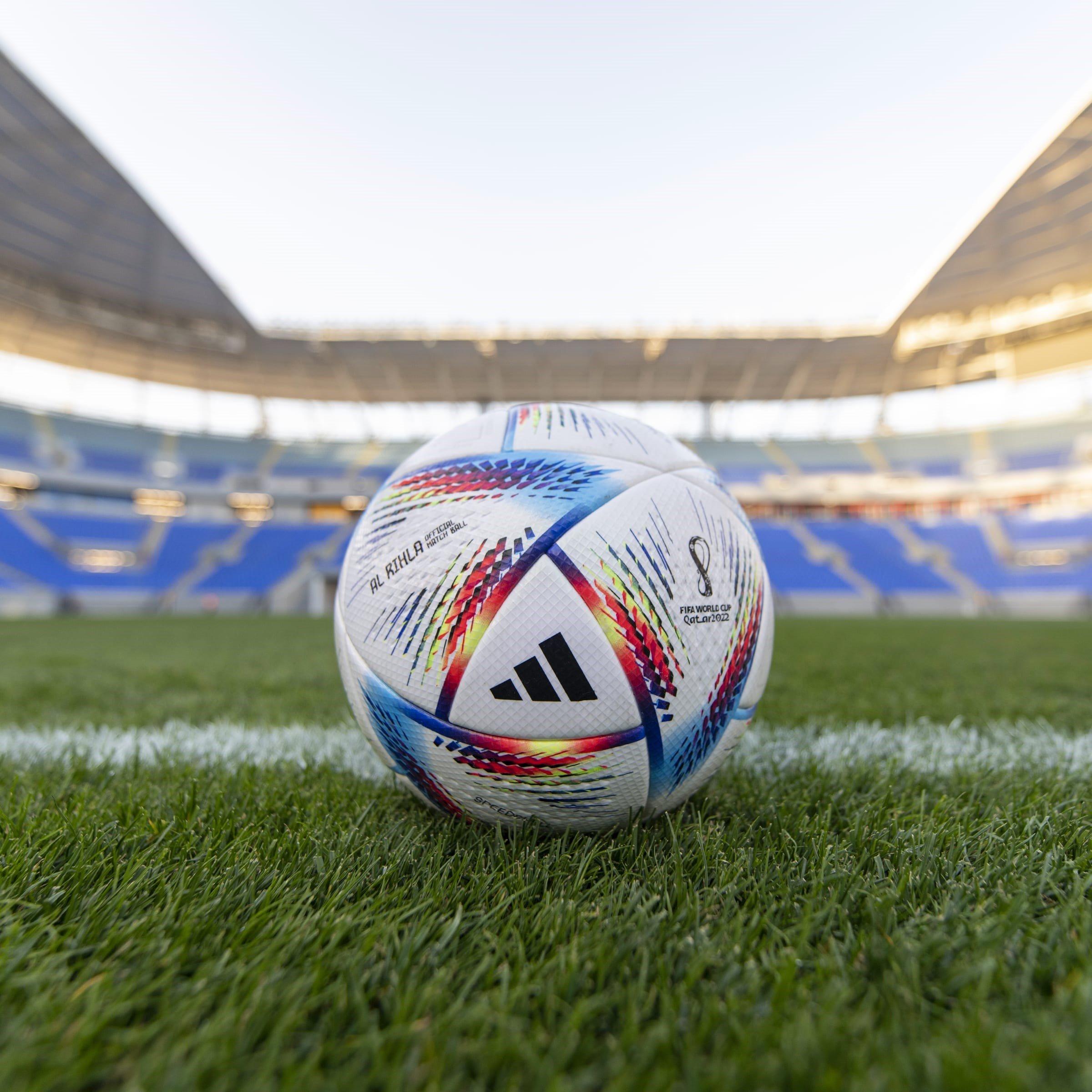 Branco/Pantone - adidas - Rihla 2022 World Cup Football - 10
